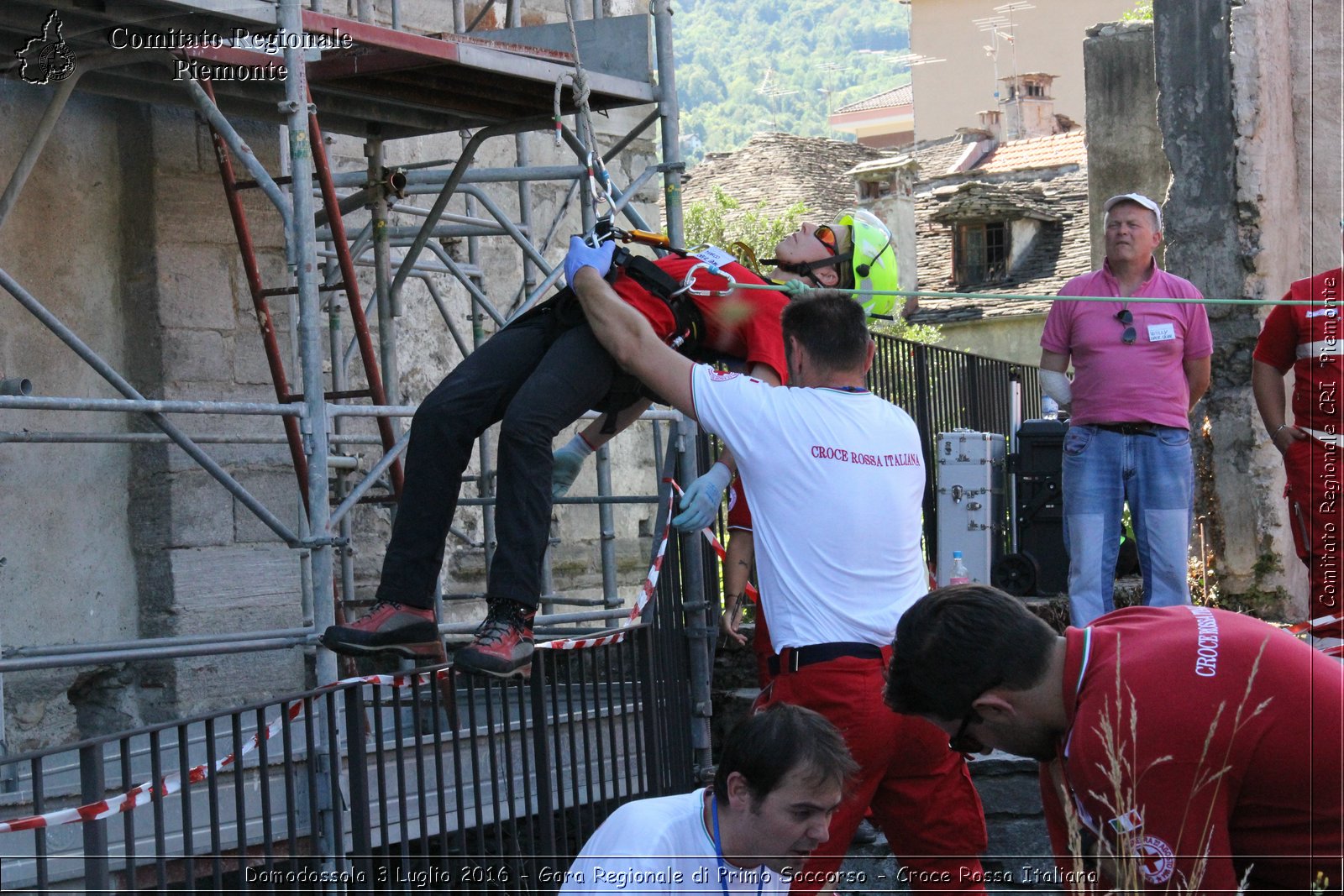 Domodossola 3 Luglio 2016 - Gara Regionale di Primo Soccorso - Croce Rossa Italiana- Comitato Regionale del Piemonte