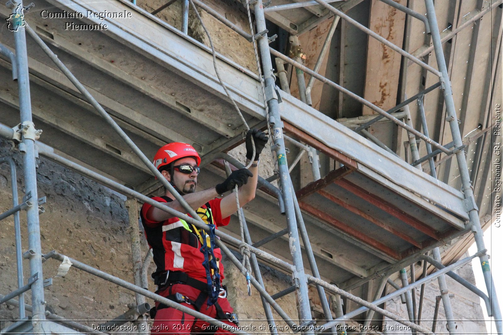 Domodossola 3 Luglio 2016 - Gara Regionale di Primo Soccorso - Croce Rossa Italiana- Comitato Regionale del Piemonte