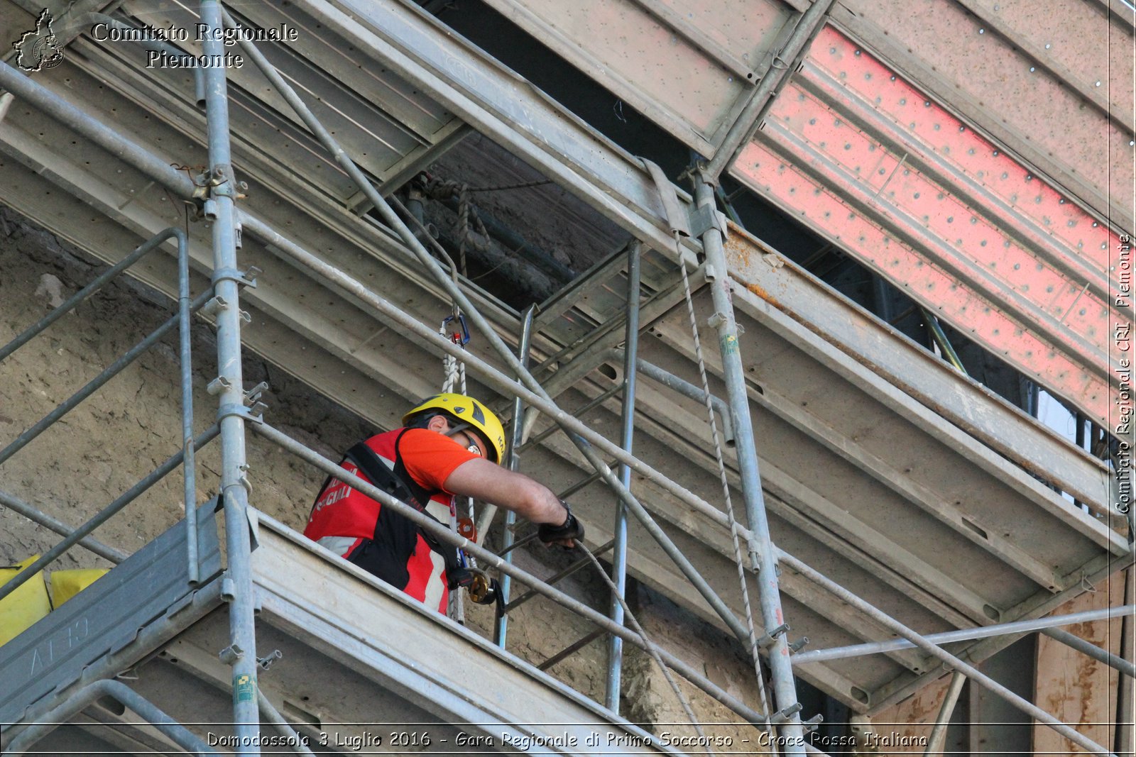 Domodossola 3 Luglio 2016 - Gara Regionale di Primo Soccorso - Croce Rossa Italiana- Comitato Regionale del Piemonte