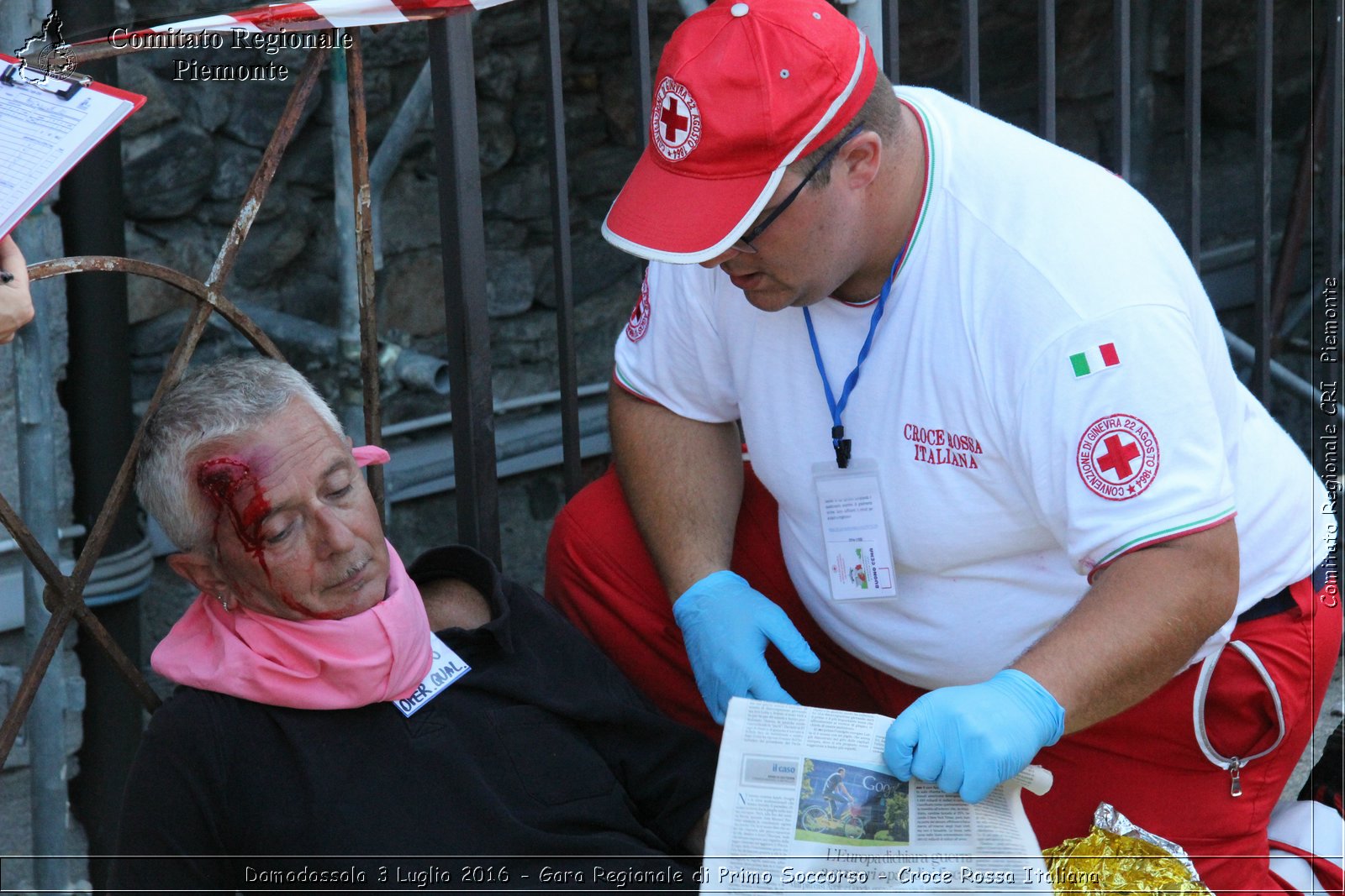 Domodossola 3 Luglio 2016 - Gara Regionale di Primo Soccorso - Croce Rossa Italiana- Comitato Regionale del Piemonte