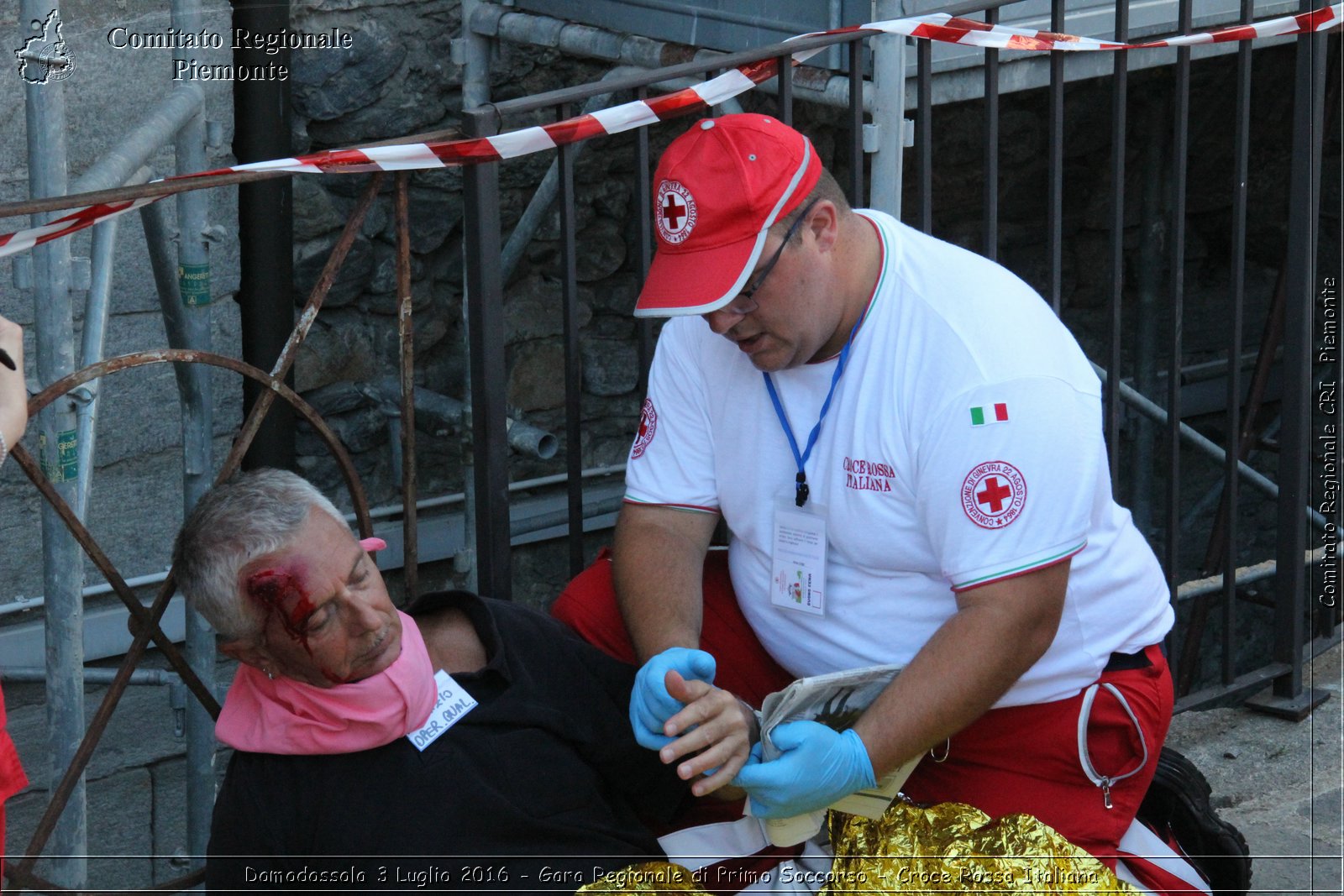 Domodossola 3 Luglio 2016 - Gara Regionale di Primo Soccorso - Croce Rossa Italiana- Comitato Regionale del Piemonte