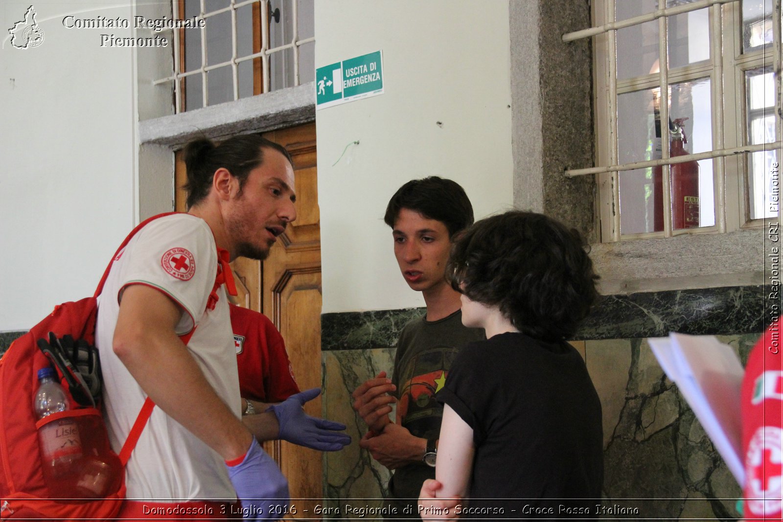 Domodossola 3 Luglio 2016 - Gara Regionale di Primo Soccorso - Croce Rossa Italiana- Comitato Regionale del Piemonte