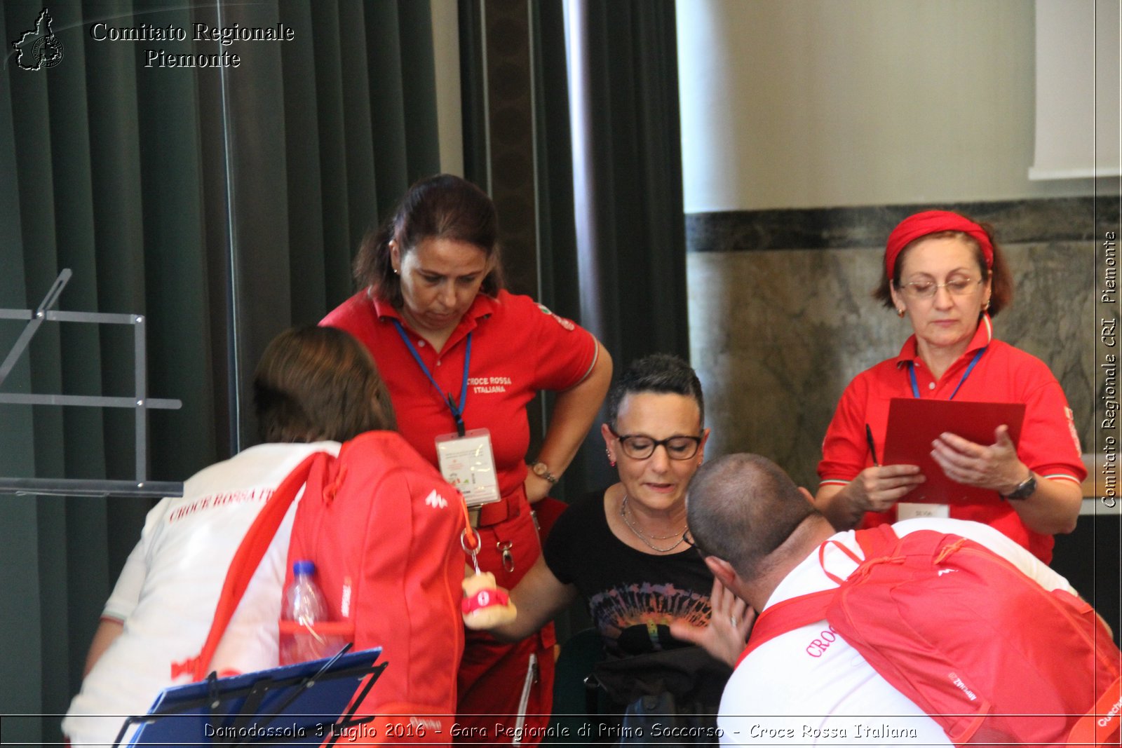 Domodossola 3 Luglio 2016 - Gara Regionale di Primo Soccorso - Croce Rossa Italiana- Comitato Regionale del Piemonte