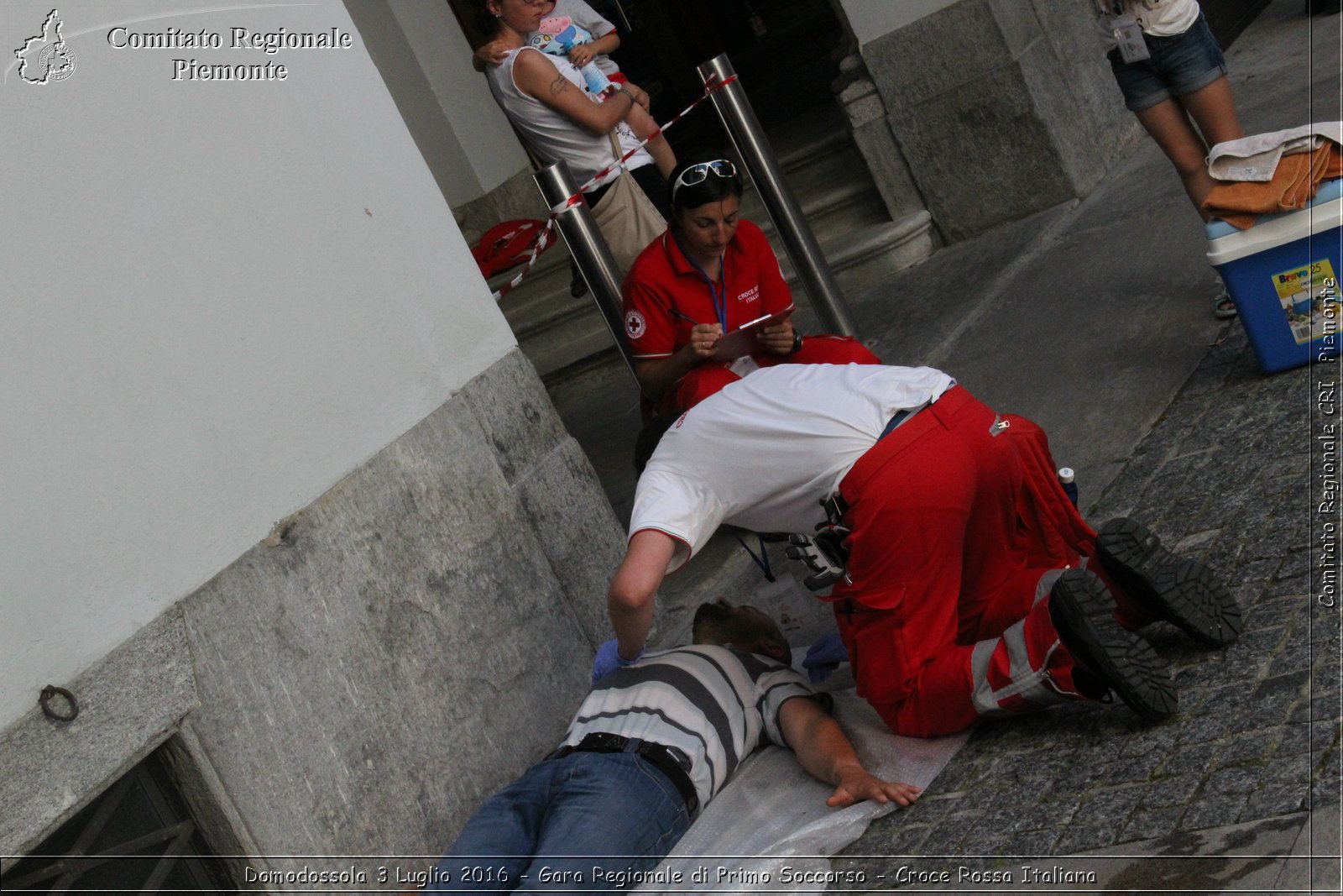 Domodossola 3 Luglio 2016 - Gara Regionale di Primo Soccorso - Croce Rossa Italiana- Comitato Regionale del Piemonte