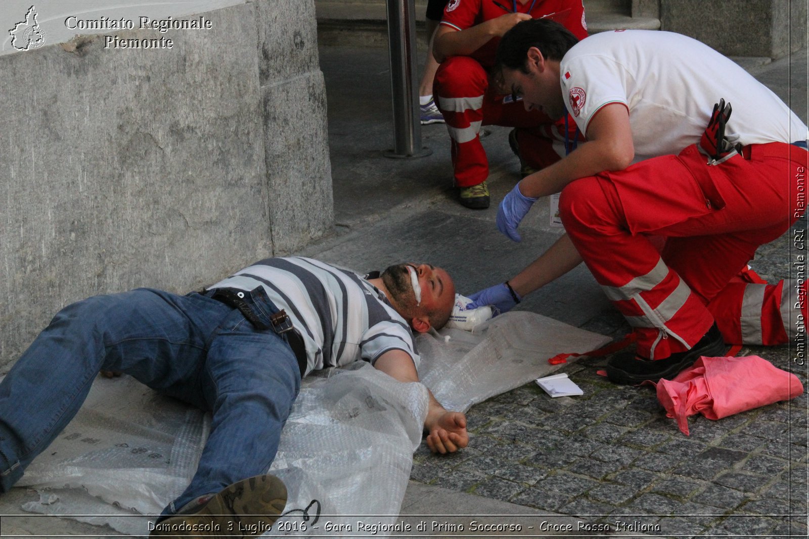 Domodossola 3 Luglio 2016 - Gara Regionale di Primo Soccorso - Croce Rossa Italiana- Comitato Regionale del Piemonte