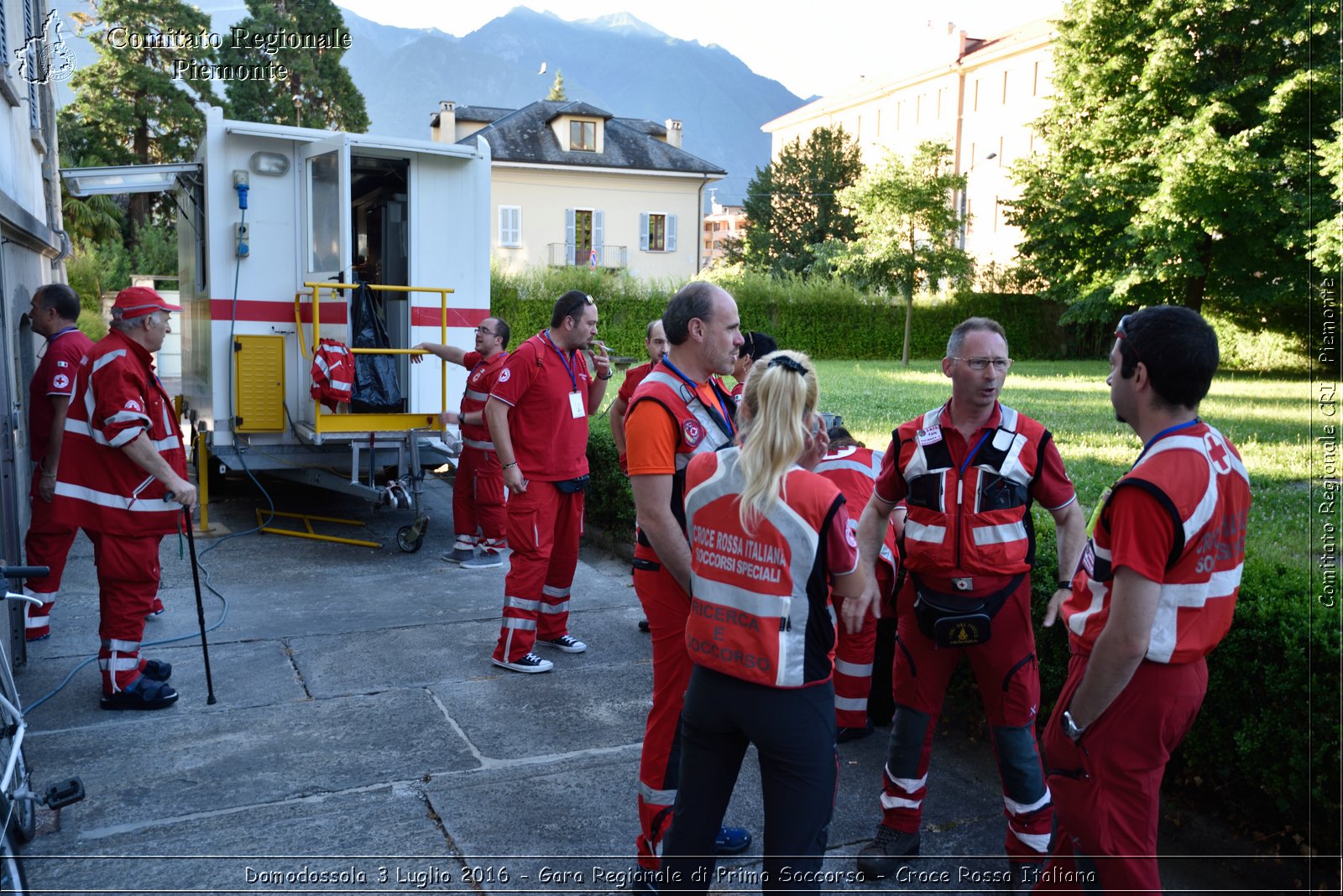 Domodossola 3 Luglio 2016 - Gara Regionale di Primo Soccorso - Croce Rossa Italiana- Comitato Regionale del Piemonte