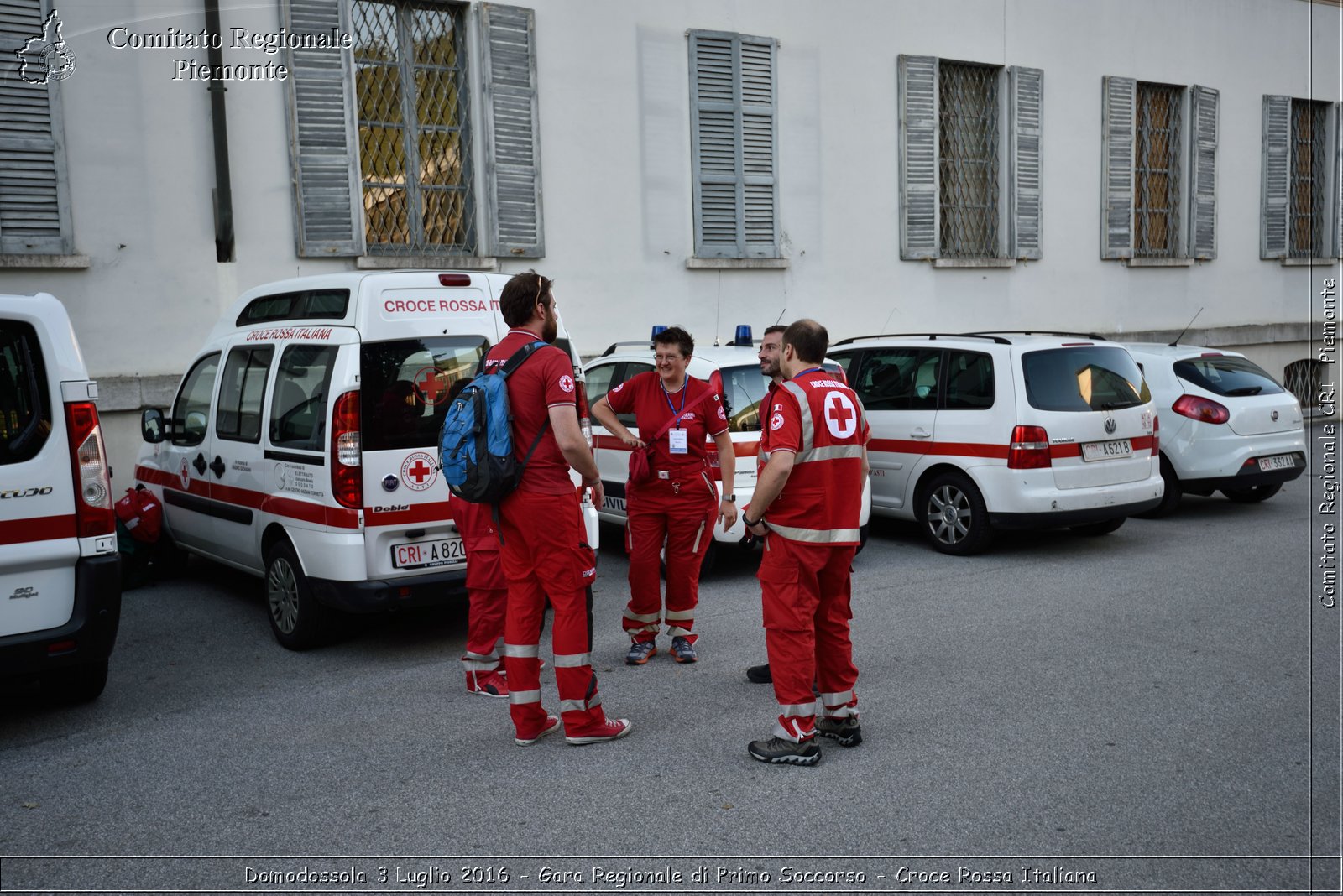 Domodossola 3 Luglio 2016 - Gara Regionale di Primo Soccorso - Croce Rossa Italiana- Comitato Regionale del Piemonte