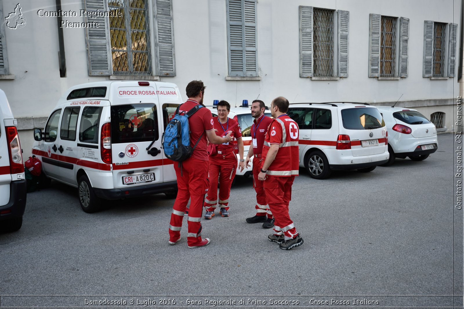 Domodossola 3 Luglio 2016 - Gara Regionale di Primo Soccorso - Croce Rossa Italiana- Comitato Regionale del Piemonte