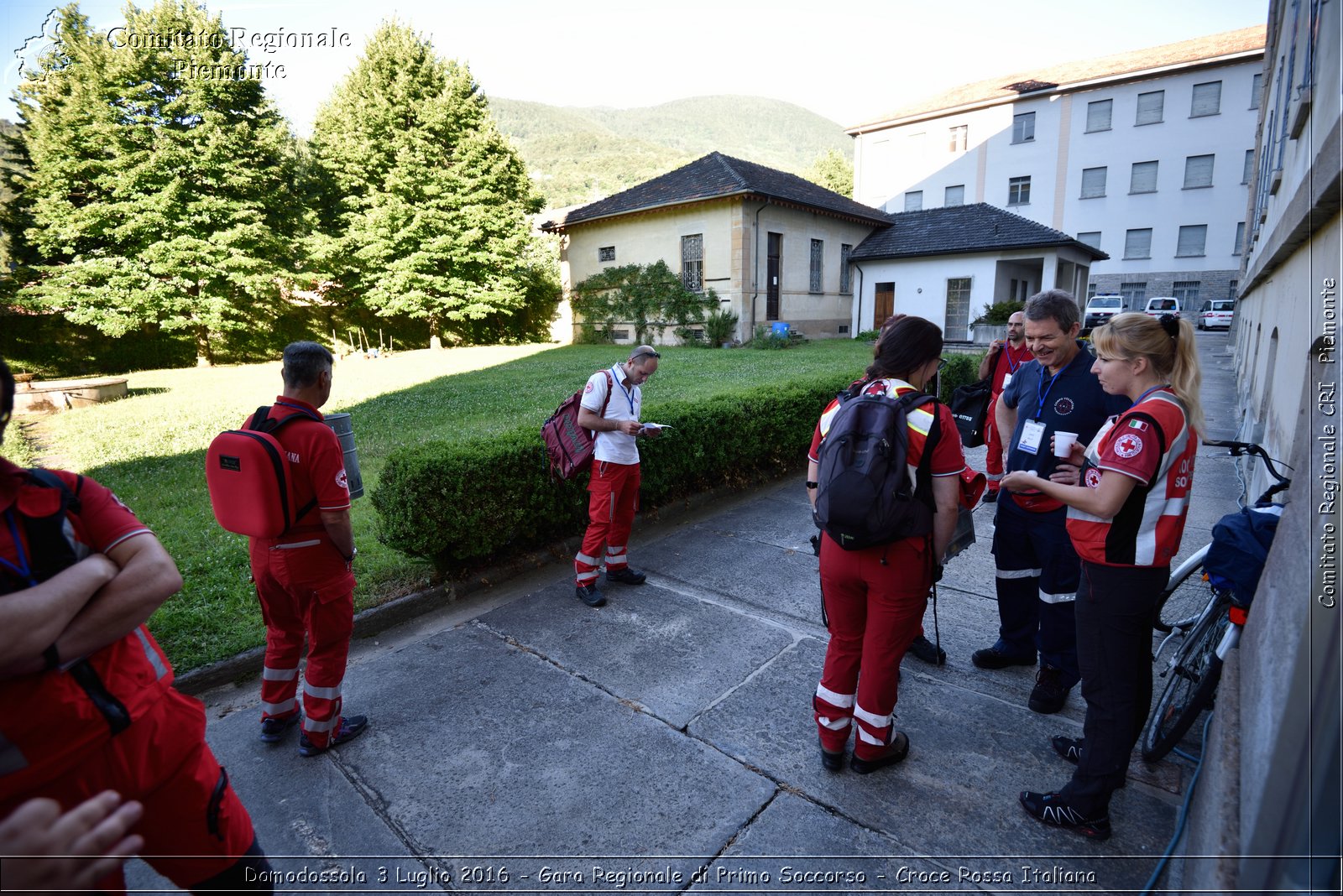 Domodossola 3 Luglio 2016 - Gara Regionale di Primo Soccorso - Croce Rossa Italiana- Comitato Regionale del Piemonte