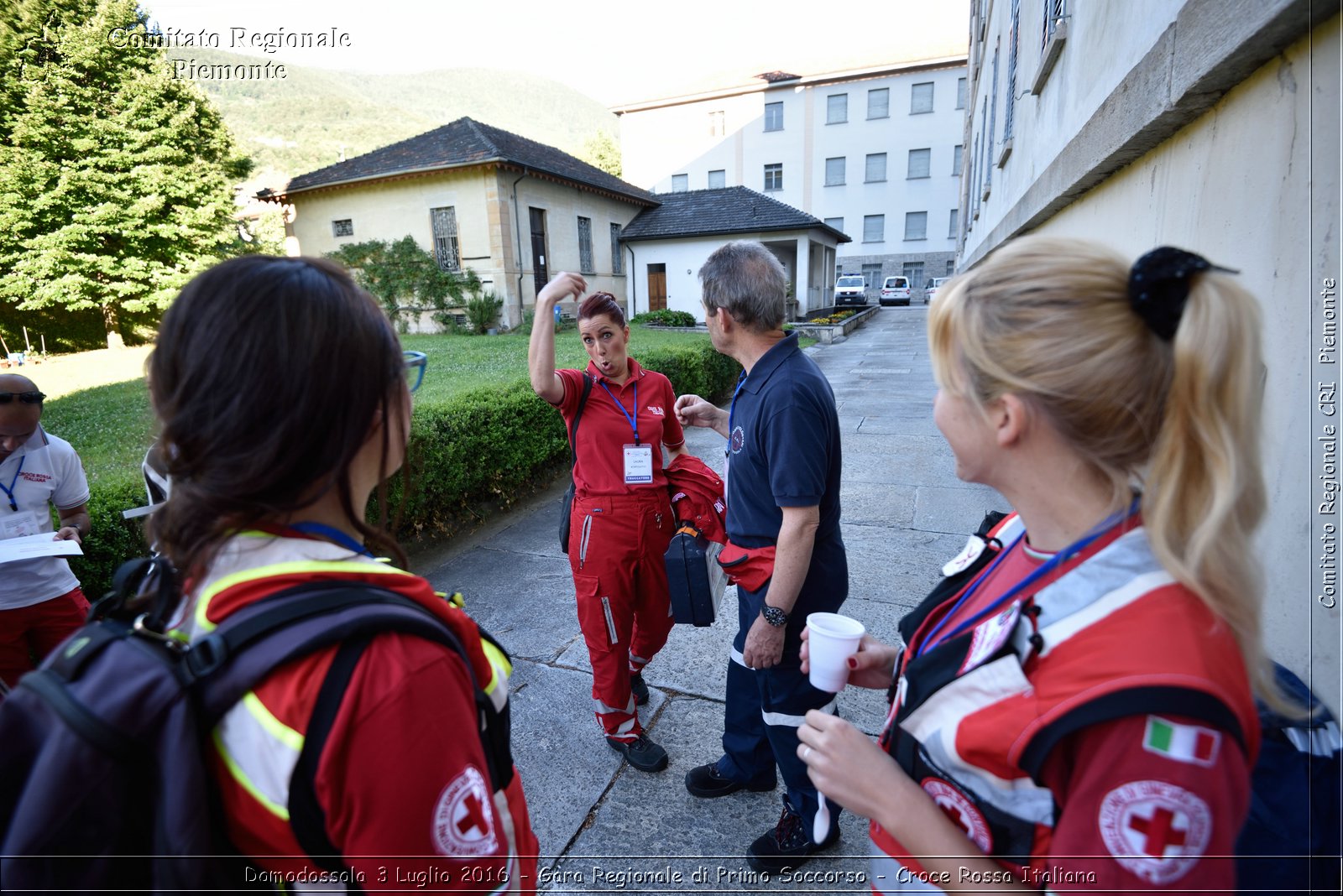 Domodossola 3 Luglio 2016 - Gara Regionale di Primo Soccorso - Croce Rossa Italiana- Comitato Regionale del Piemonte