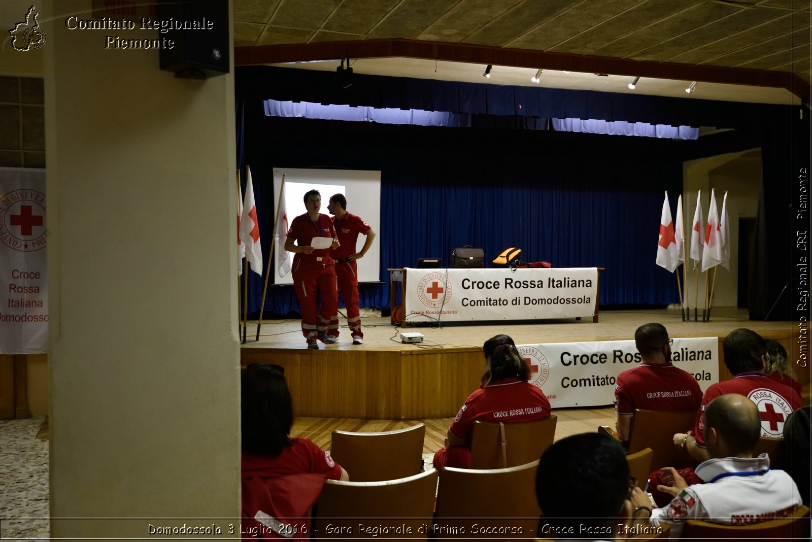 Domodossola 3 Luglio 2016 - Gara Regionale di Primo Soccorso - Croce Rossa Italiana- Comitato Regionale del Piemonte