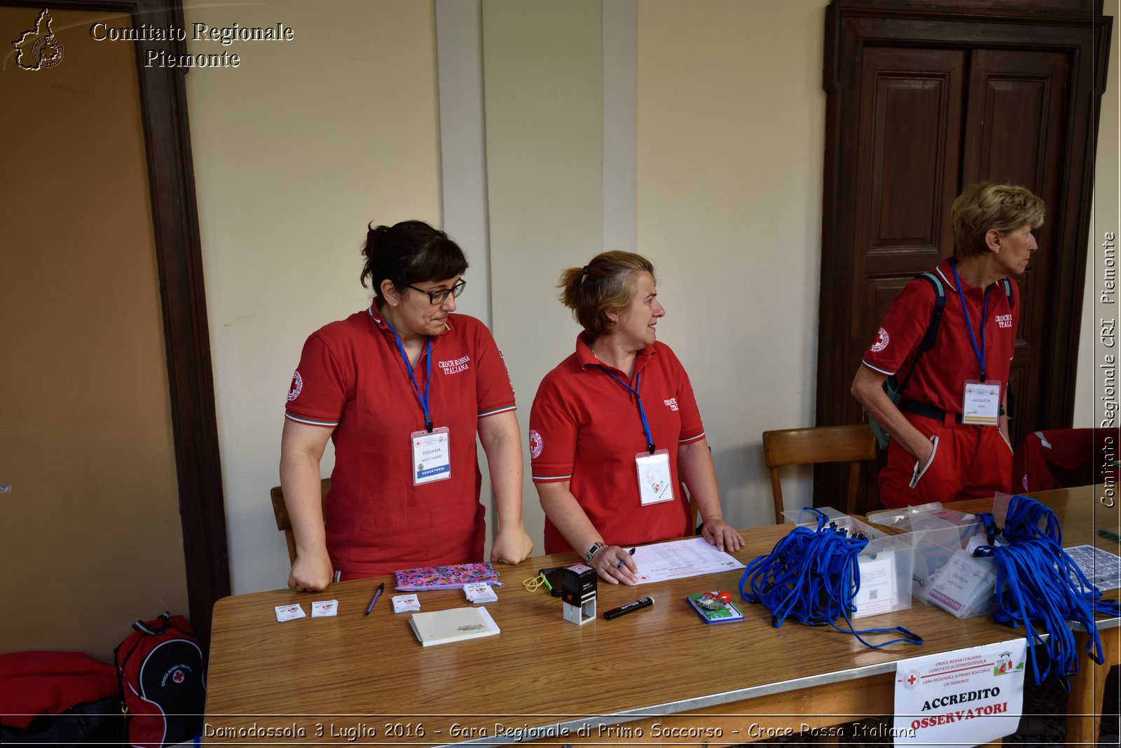 Domodossola 3 Luglio 2016 - Gara Regionale di Primo Soccorso - Croce Rossa Italiana- Comitato Regionale del Piemonte