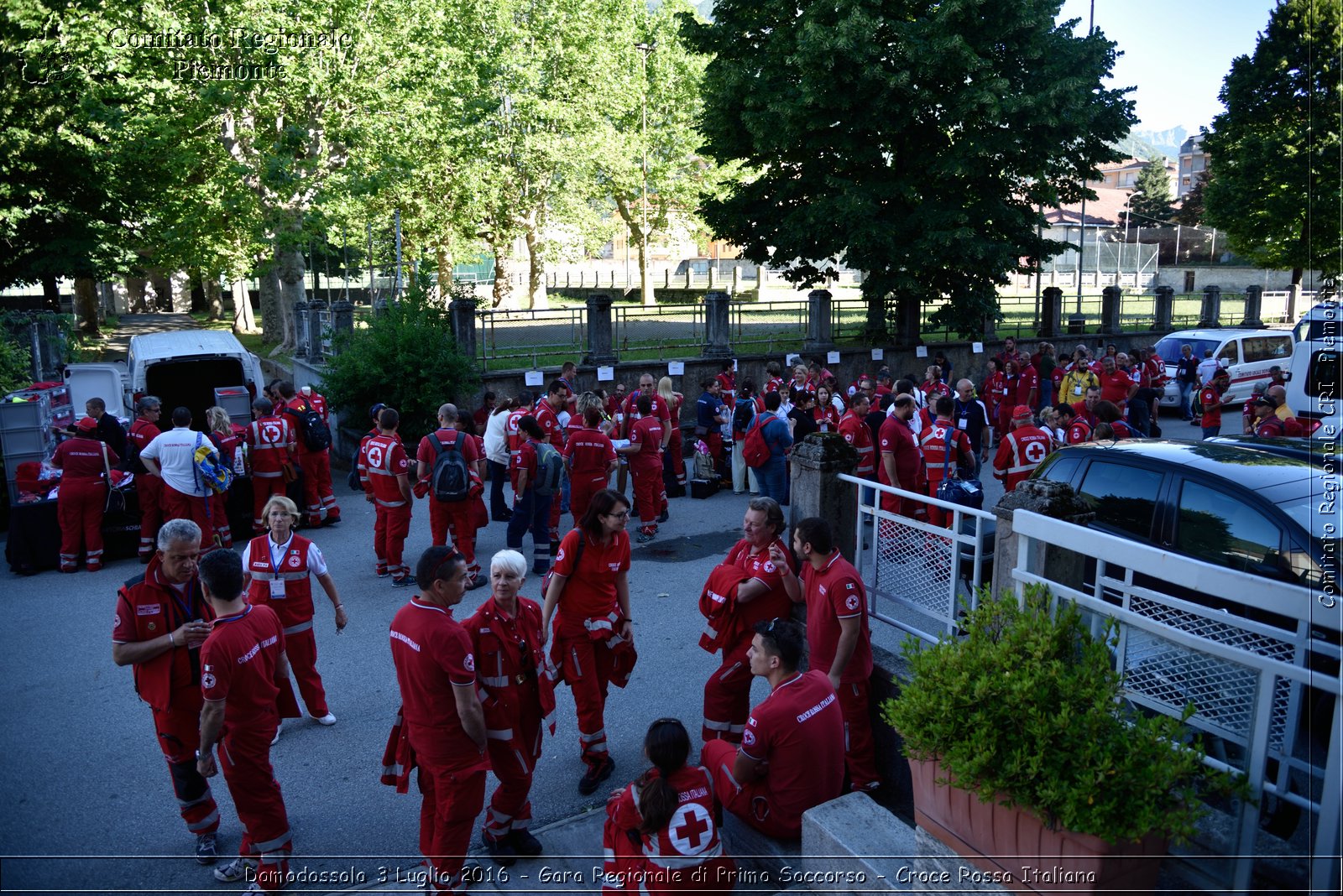 Domodossola 3 Luglio 2016 - Gara Regionale di Primo Soccorso - Croce Rossa Italiana- Comitato Regionale del Piemonte