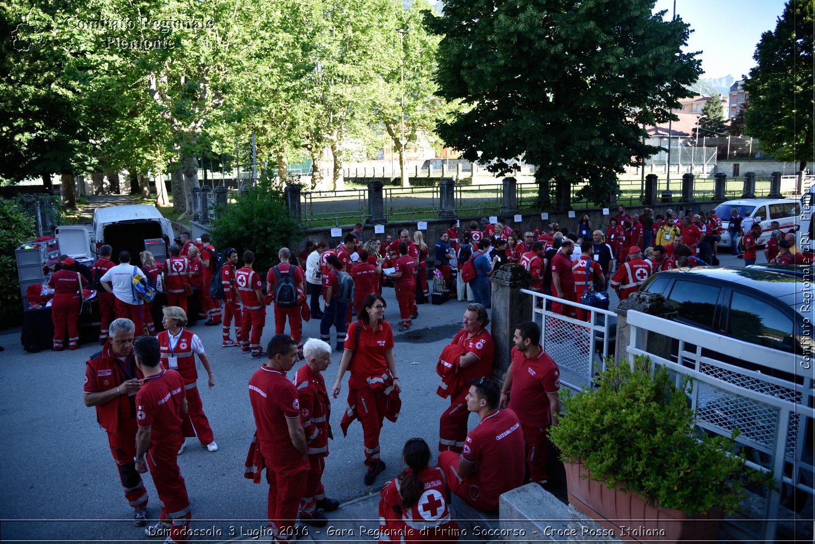 Domodossola 3 Luglio 2016 - Gara Regionale di Primo Soccorso - Croce Rossa Italiana- Comitato Regionale del Piemonte