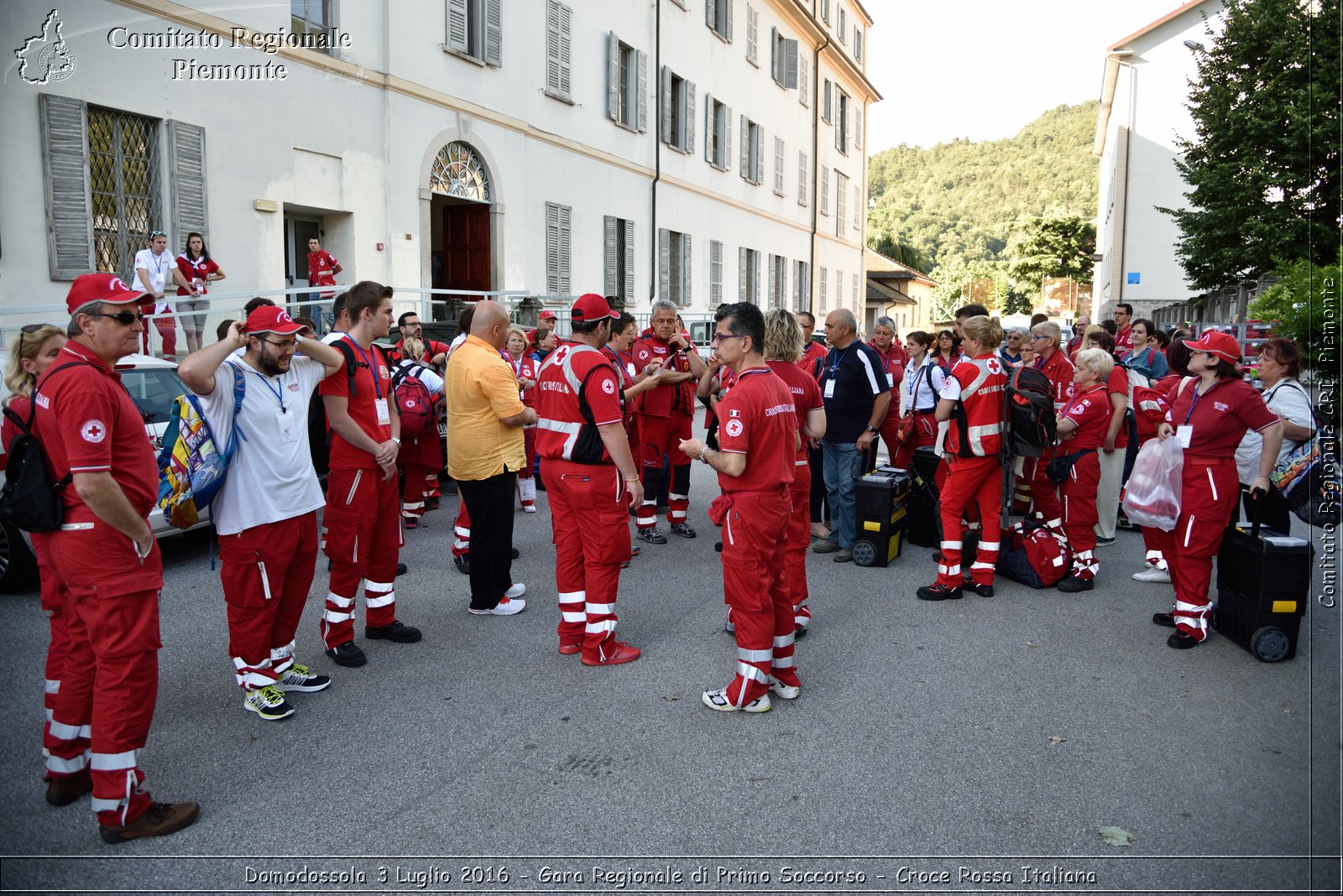 Domodossola 3 Luglio 2016 - Gara Regionale di Primo Soccorso - Croce Rossa Italiana- Comitato Regionale del Piemonte