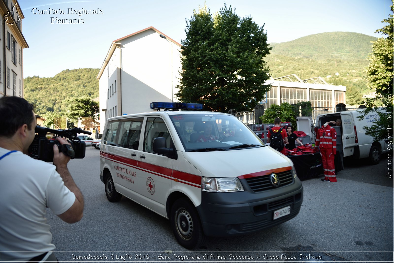 Domodossola 3 Luglio 2016 - Gara Regionale di Primo Soccorso - Croce Rossa Italiana- Comitato Regionale del Piemonte