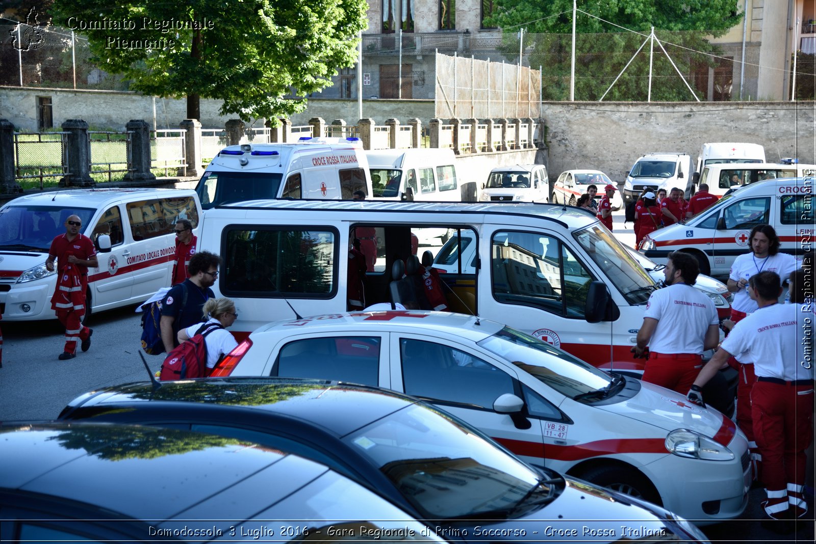 Domodossola 3 Luglio 2016 - Gara Regionale di Primo Soccorso - Croce Rossa Italiana- Comitato Regionale del Piemonte