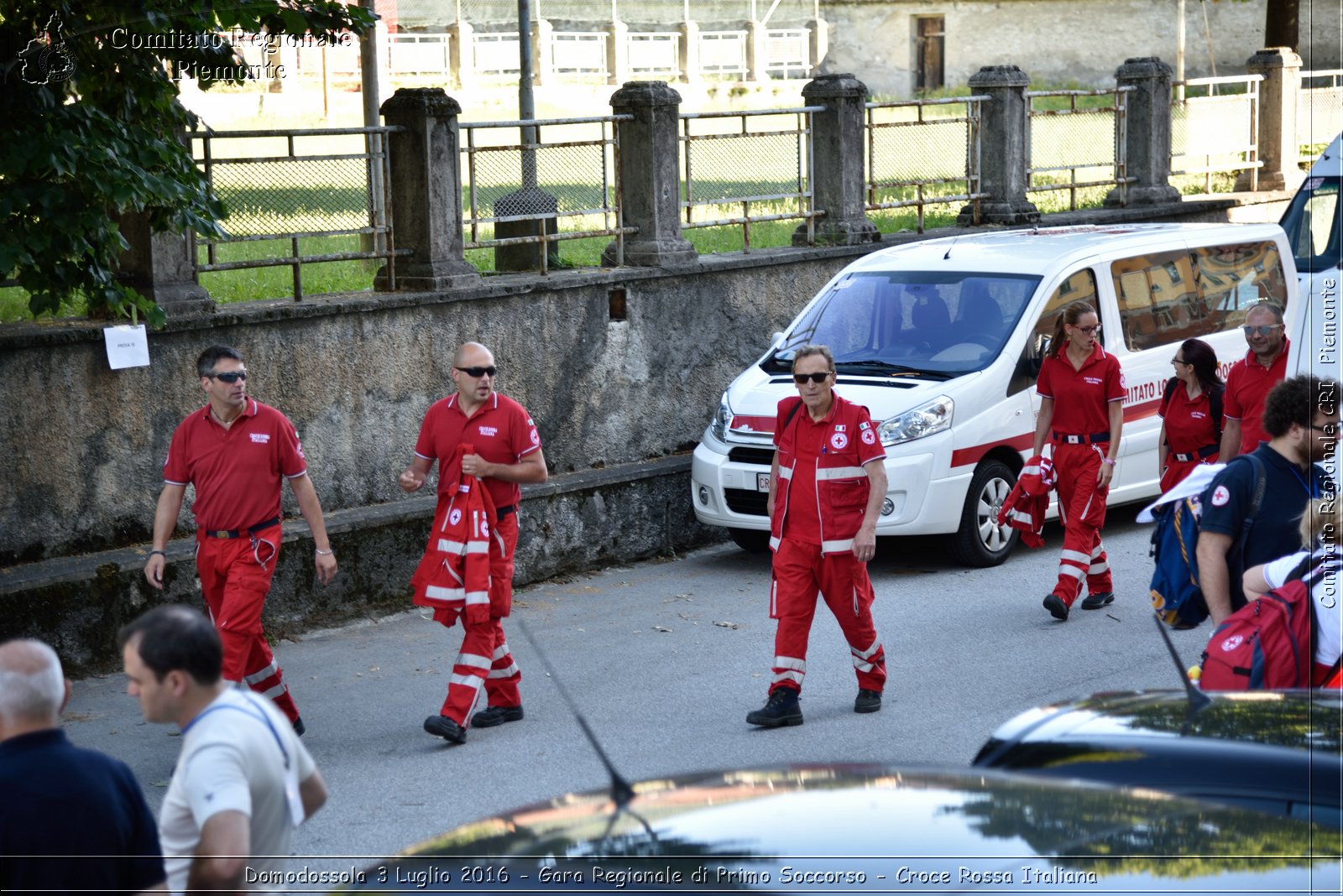 Domodossola 3 Luglio 2016 - Gara Regionale di Primo Soccorso - Croce Rossa Italiana- Comitato Regionale del Piemonte