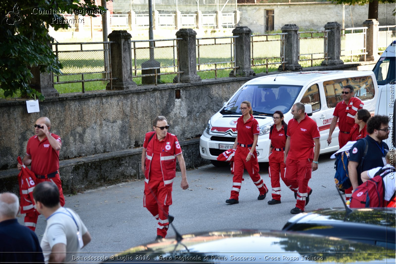 Domodossola 3 Luglio 2016 - Gara Regionale di Primo Soccorso - Croce Rossa Italiana- Comitato Regionale del Piemonte