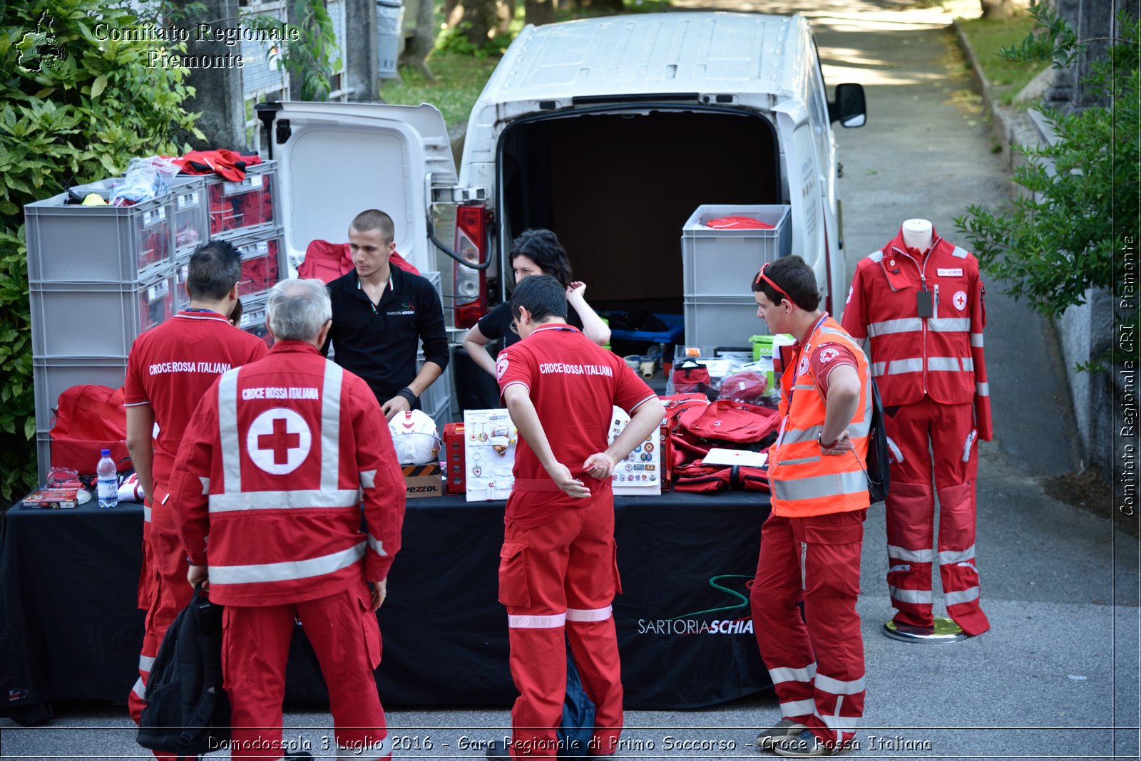 Domodossola 3 Luglio 2016 - Gara Regionale di Primo Soccorso - Croce Rossa Italiana- Comitato Regionale del Piemonte