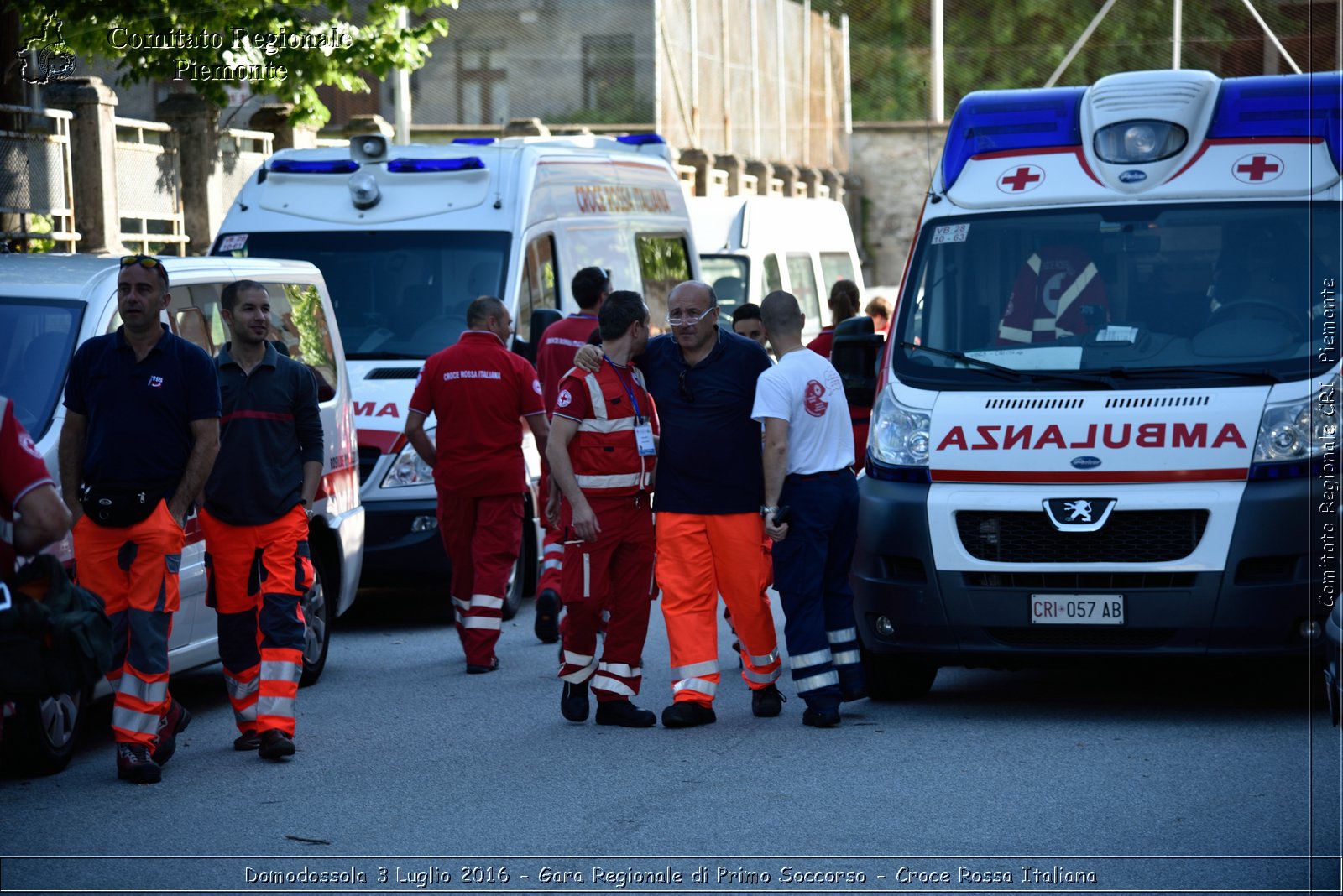 Domodossola 3 Luglio 2016 - Gara Regionale di Primo Soccorso - Croce Rossa Italiana- Comitato Regionale del Piemonte