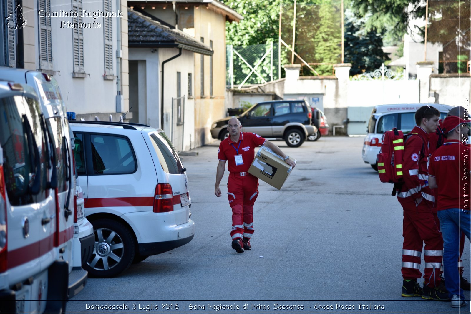 Domodossola 3 Luglio 2016 - Gara Regionale di Primo Soccorso - Croce Rossa Italiana- Comitato Regionale del Piemonte