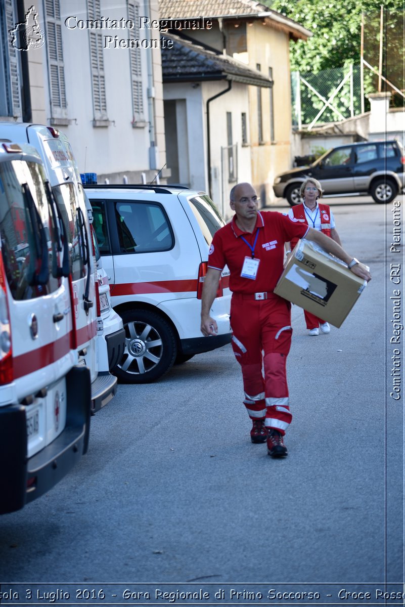 Domodossola 3 Luglio 2016 - Gara Regionale di Primo Soccorso - Croce Rossa Italiana- Comitato Regionale del Piemonte