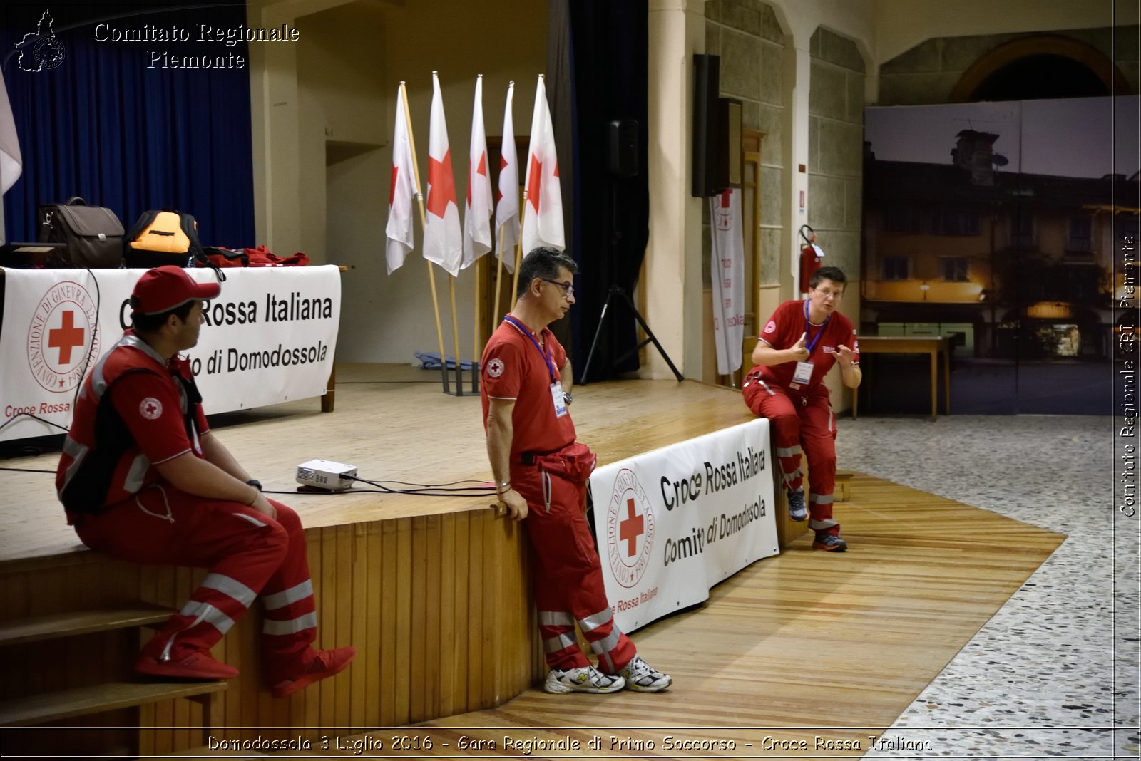 Domodossola 3 Luglio 2016 - Gara Regionale di Primo Soccorso - Croce Rossa Italiana- Comitato Regionale del Piemonte