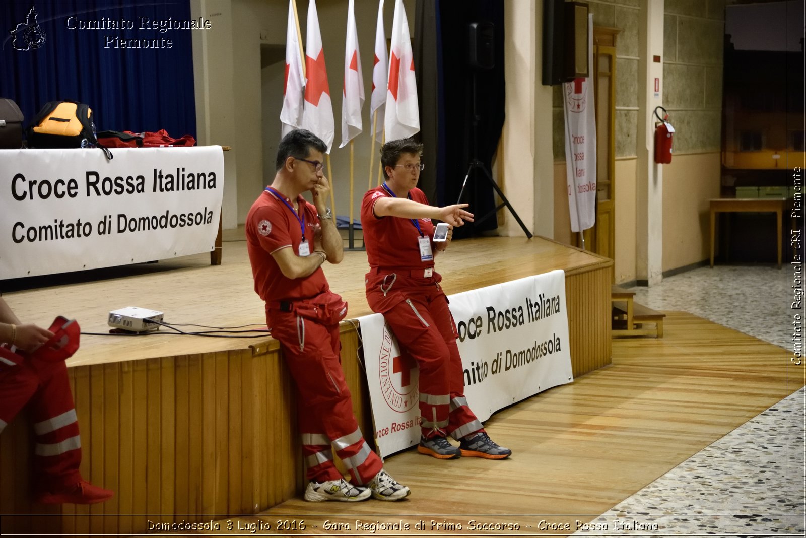 Domodossola 3 Luglio 2016 - Gara Regionale di Primo Soccorso - Croce Rossa Italiana- Comitato Regionale del Piemonte