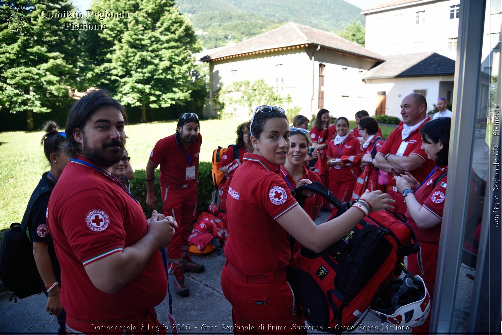 Domodossola 3 Luglio 2016 - Gara Regionale di Primo Soccorso - Croce Rossa Italiana- Comitato Regionale del Piemonte