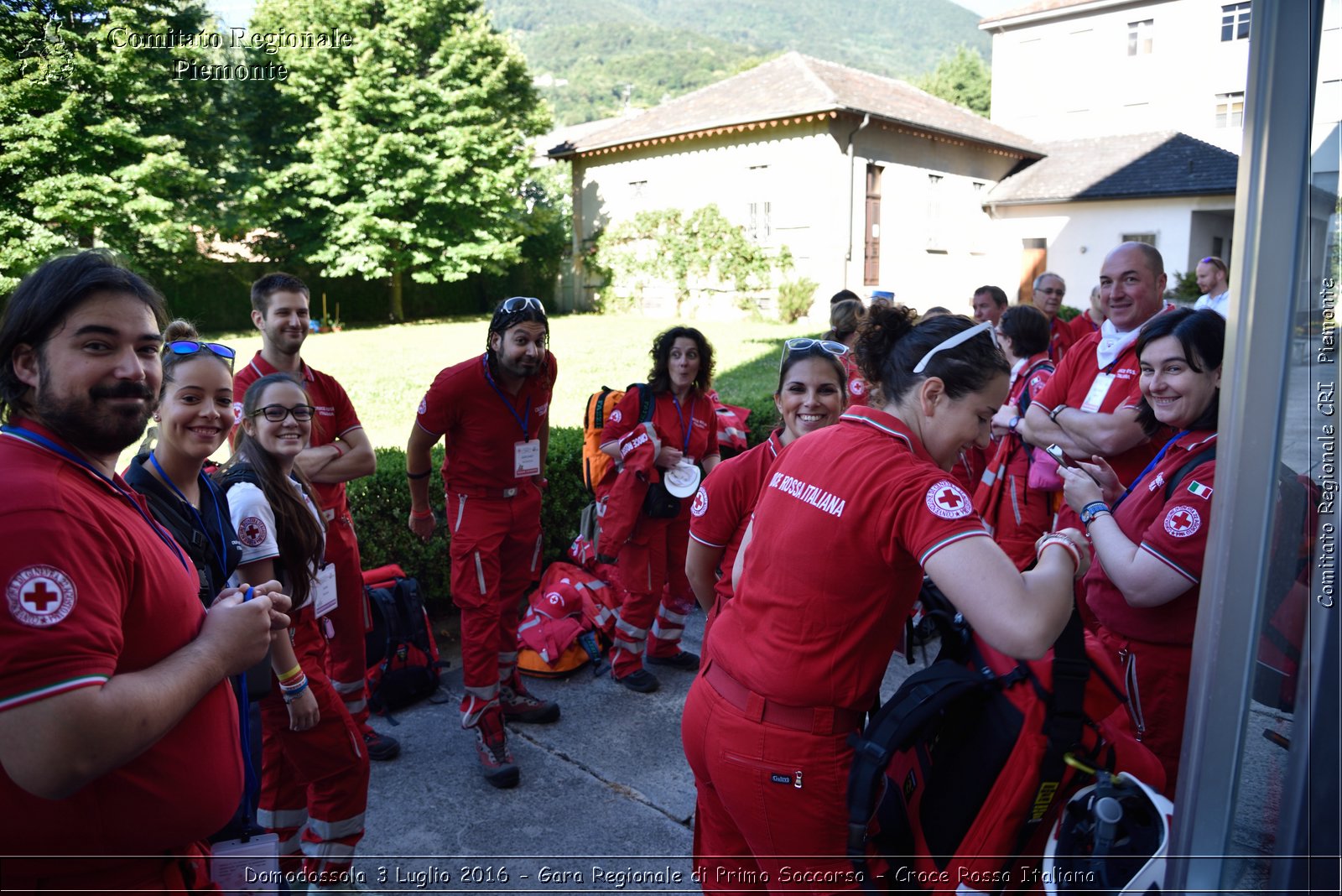 Domodossola 3 Luglio 2016 - Gara Regionale di Primo Soccorso - Croce Rossa Italiana- Comitato Regionale del Piemonte