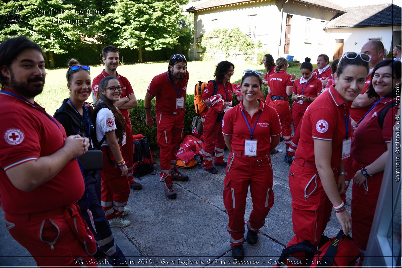 Domodossola 3 Luglio 2016 - Gara Regionale di Primo Soccorso - Croce Rossa Italiana- Comitato Regionale del Piemonte