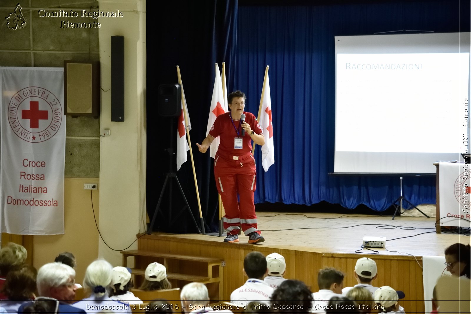 Domodossola 3 Luglio 2016 - Gara Regionale di Primo Soccorso - Croce Rossa Italiana- Comitato Regionale del Piemonte