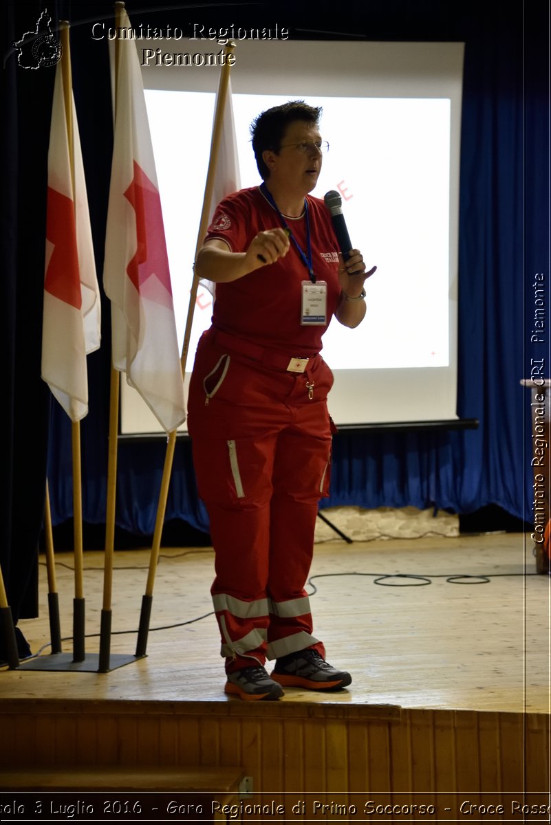 Domodossola 3 Luglio 2016 - Gara Regionale di Primo Soccorso - Croce Rossa Italiana- Comitato Regionale del Piemonte