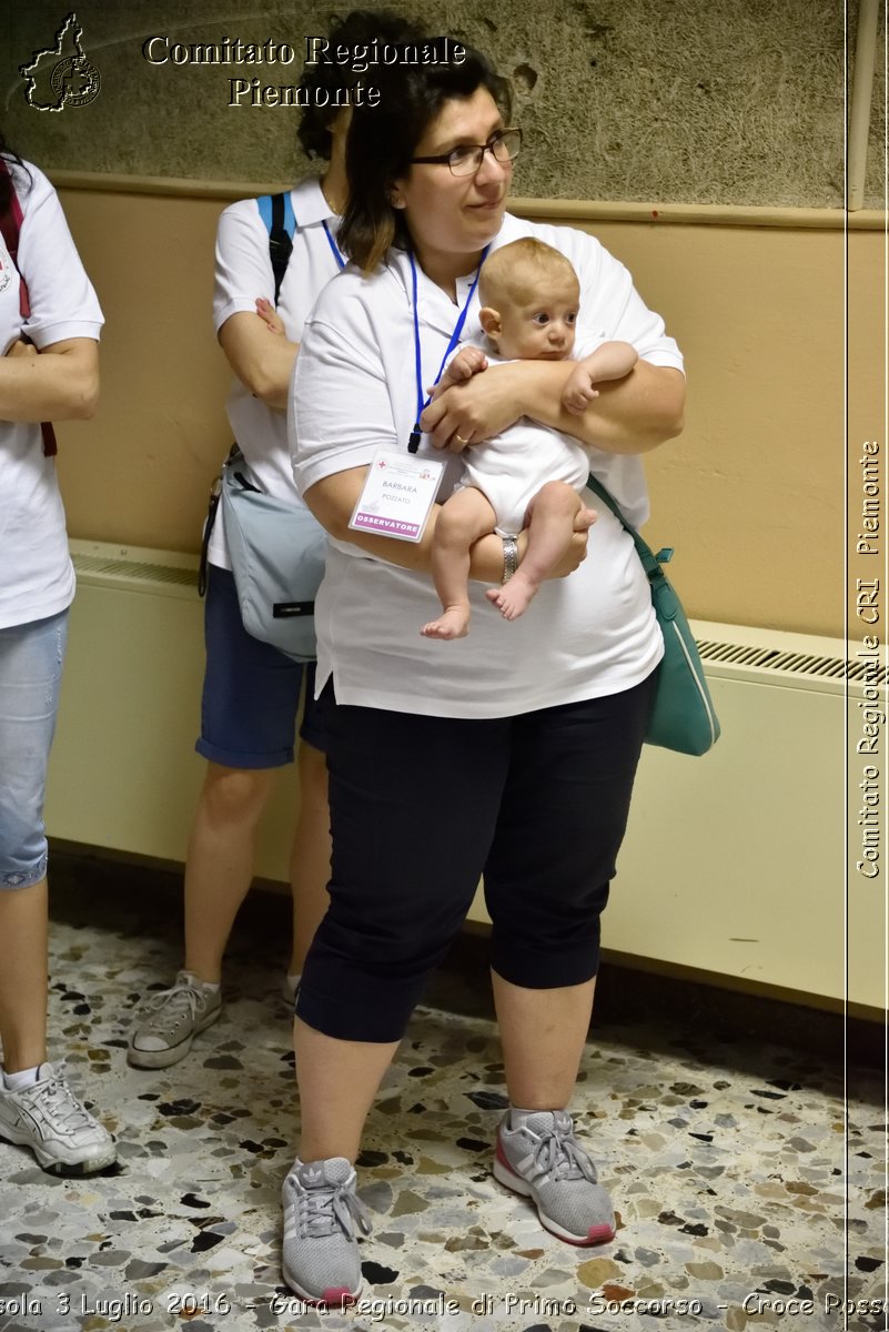 Domodossola 3 Luglio 2016 - Gara Regionale di Primo Soccorso - Croce Rossa Italiana- Comitato Regionale del Piemonte