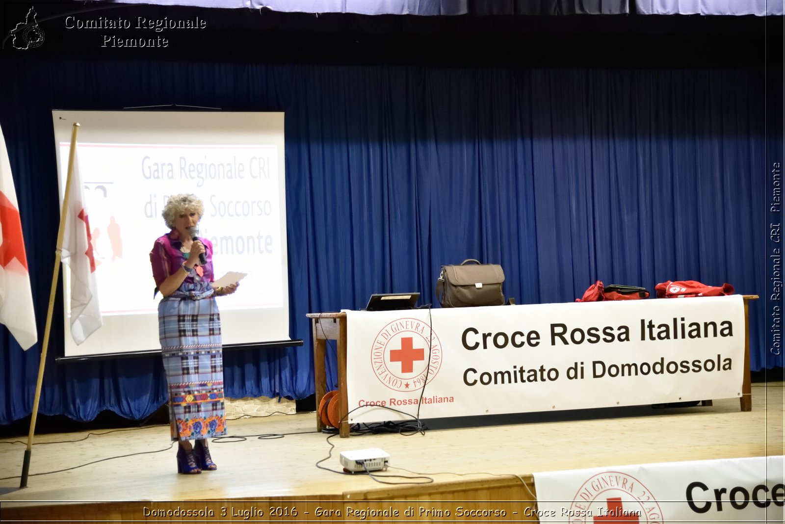 Domodossola 3 Luglio 2016 - Gara Regionale di Primo Soccorso - Croce Rossa Italiana- Comitato Regionale del Piemonte