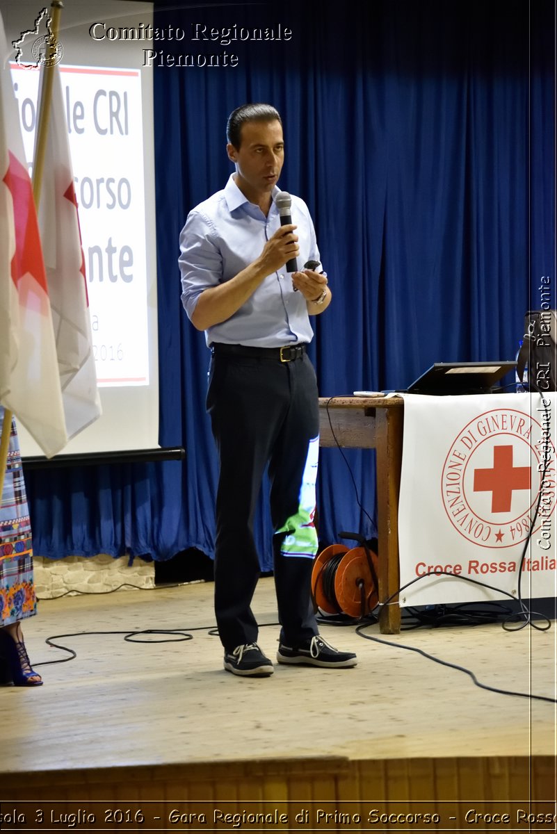 Domodossola 3 Luglio 2016 - Gara Regionale di Primo Soccorso - Croce Rossa Italiana- Comitato Regionale del Piemonte