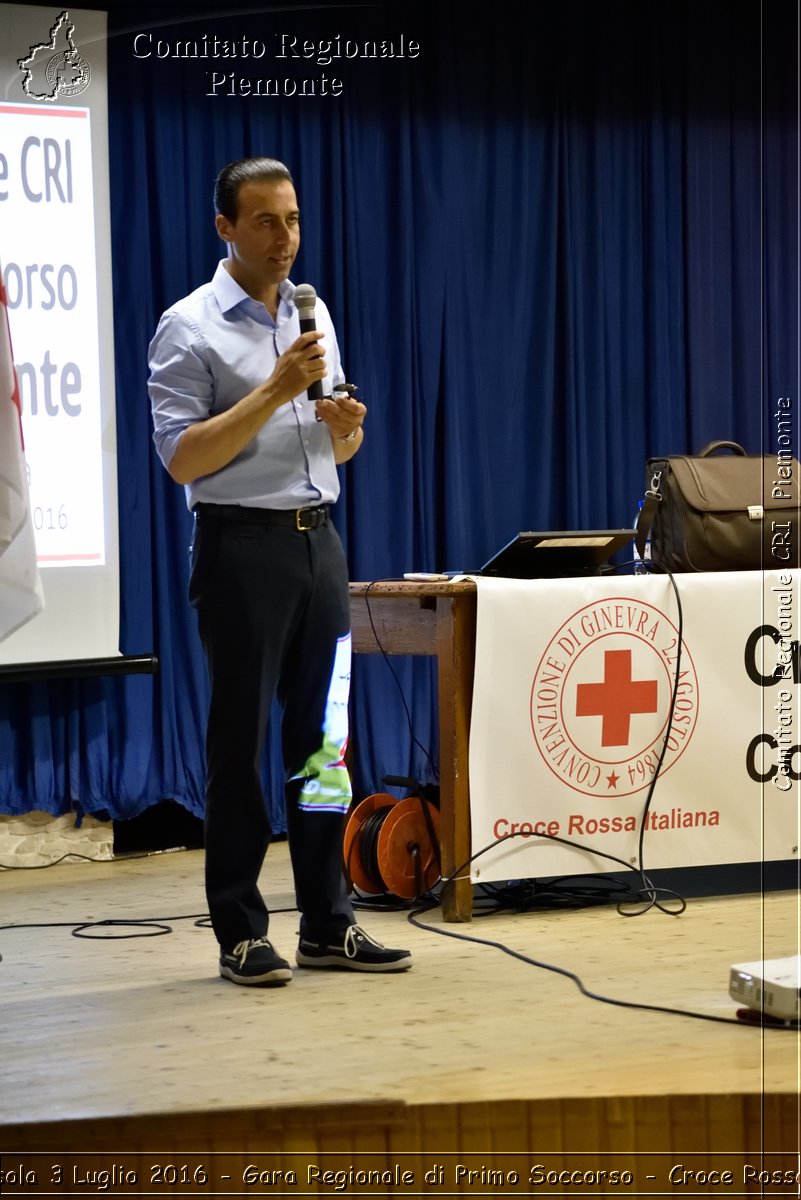 Domodossola 3 Luglio 2016 - Gara Regionale di Primo Soccorso - Croce Rossa Italiana- Comitato Regionale del Piemonte