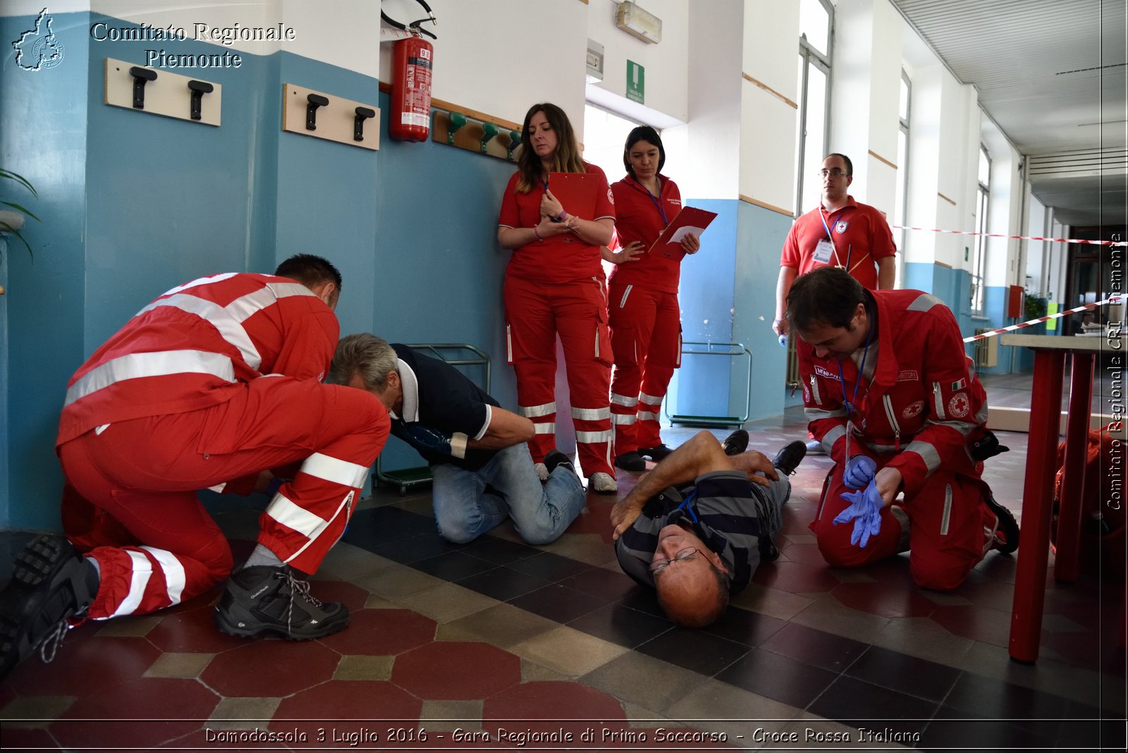 Domodossola 3 Luglio 2016 - Gara Regionale di Primo Soccorso - Croce Rossa Italiana- Comitato Regionale del Piemonte