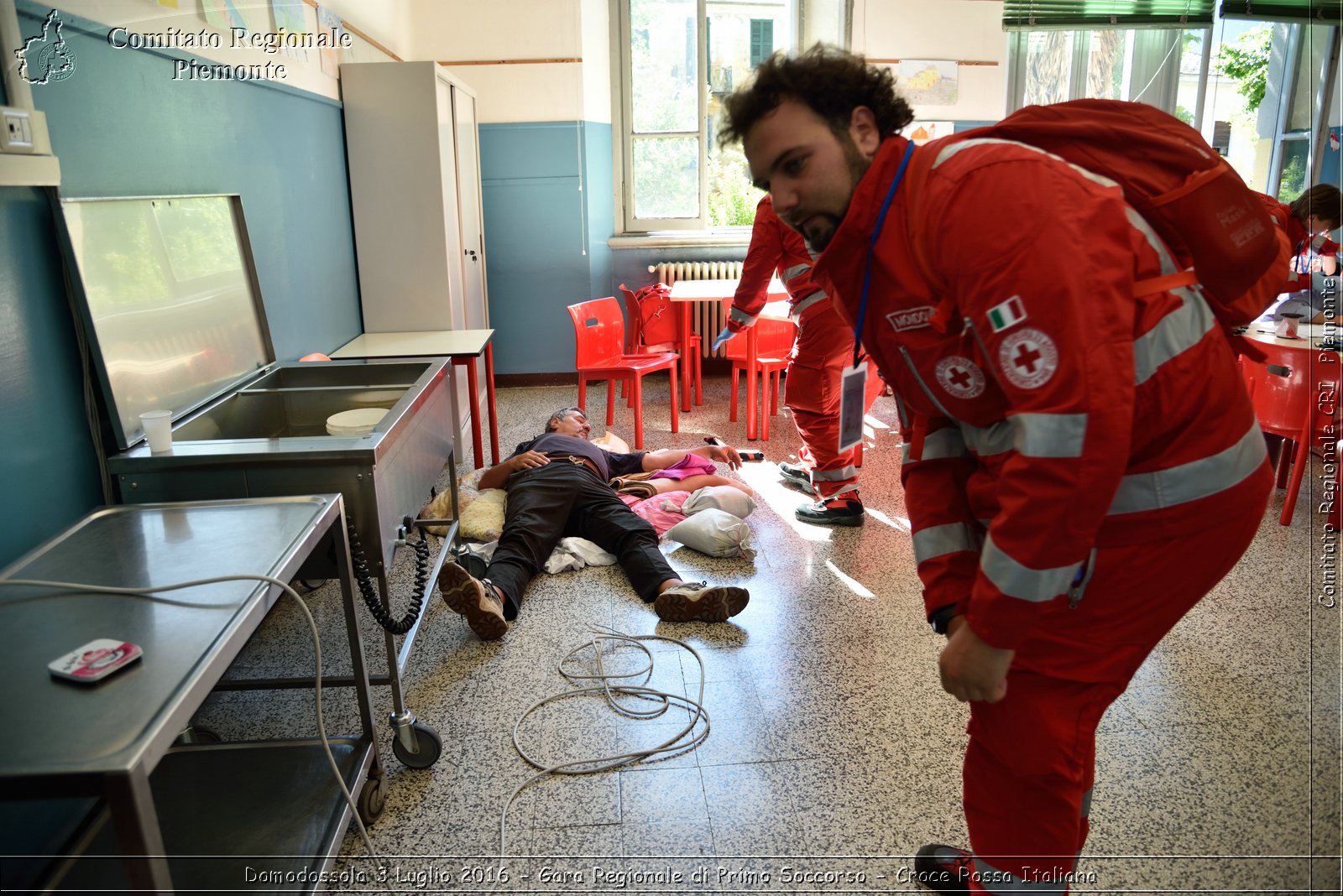 Domodossola 3 Luglio 2016 - Gara Regionale di Primo Soccorso - Croce Rossa Italiana- Comitato Regionale del Piemonte