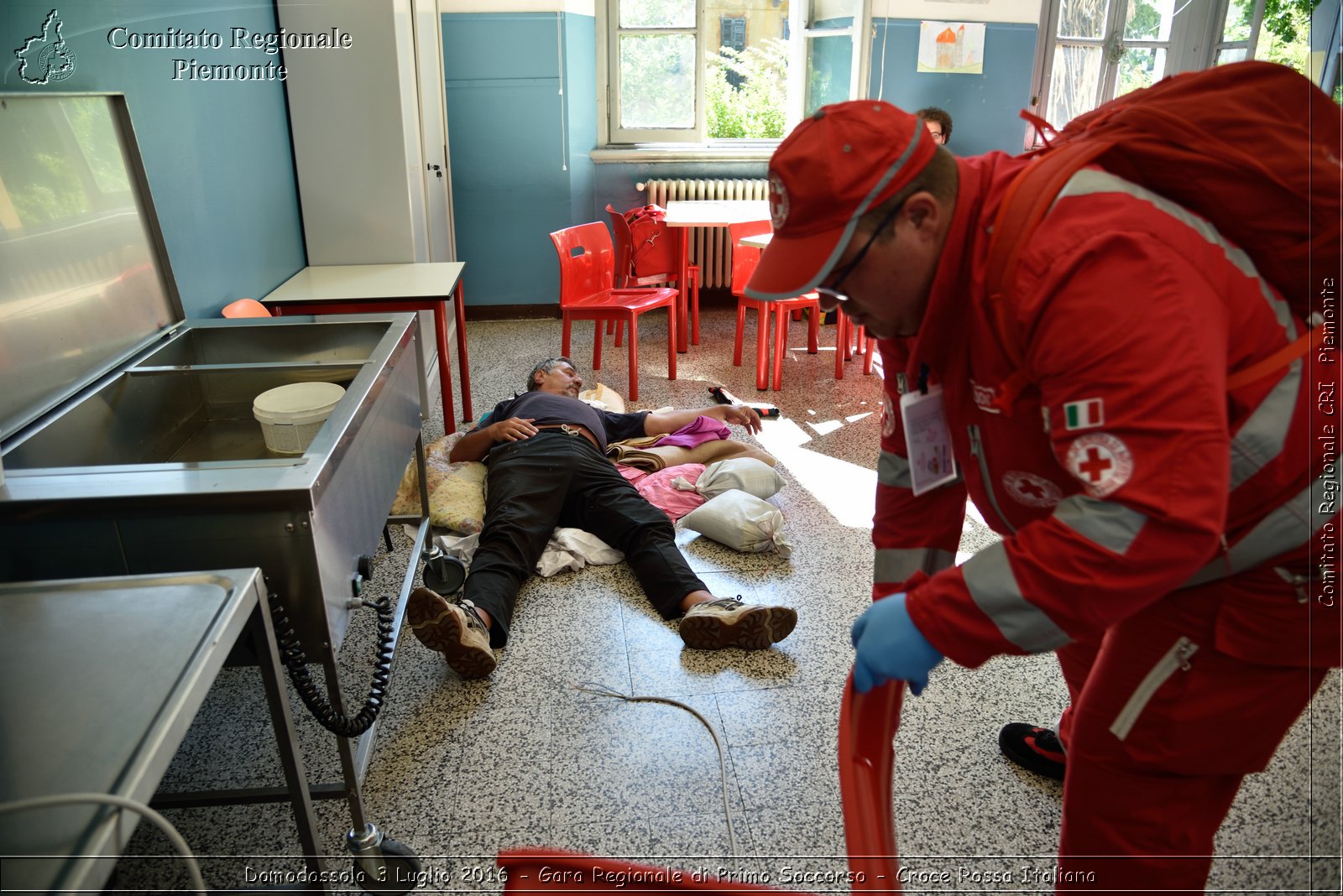 Domodossola 3 Luglio 2016 - Gara Regionale di Primo Soccorso - Croce Rossa Italiana- Comitato Regionale del Piemonte