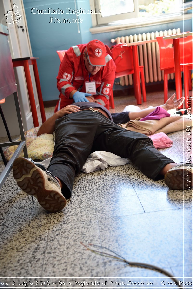 Domodossola 3 Luglio 2016 - Gara Regionale di Primo Soccorso - Croce Rossa Italiana- Comitato Regionale del Piemonte