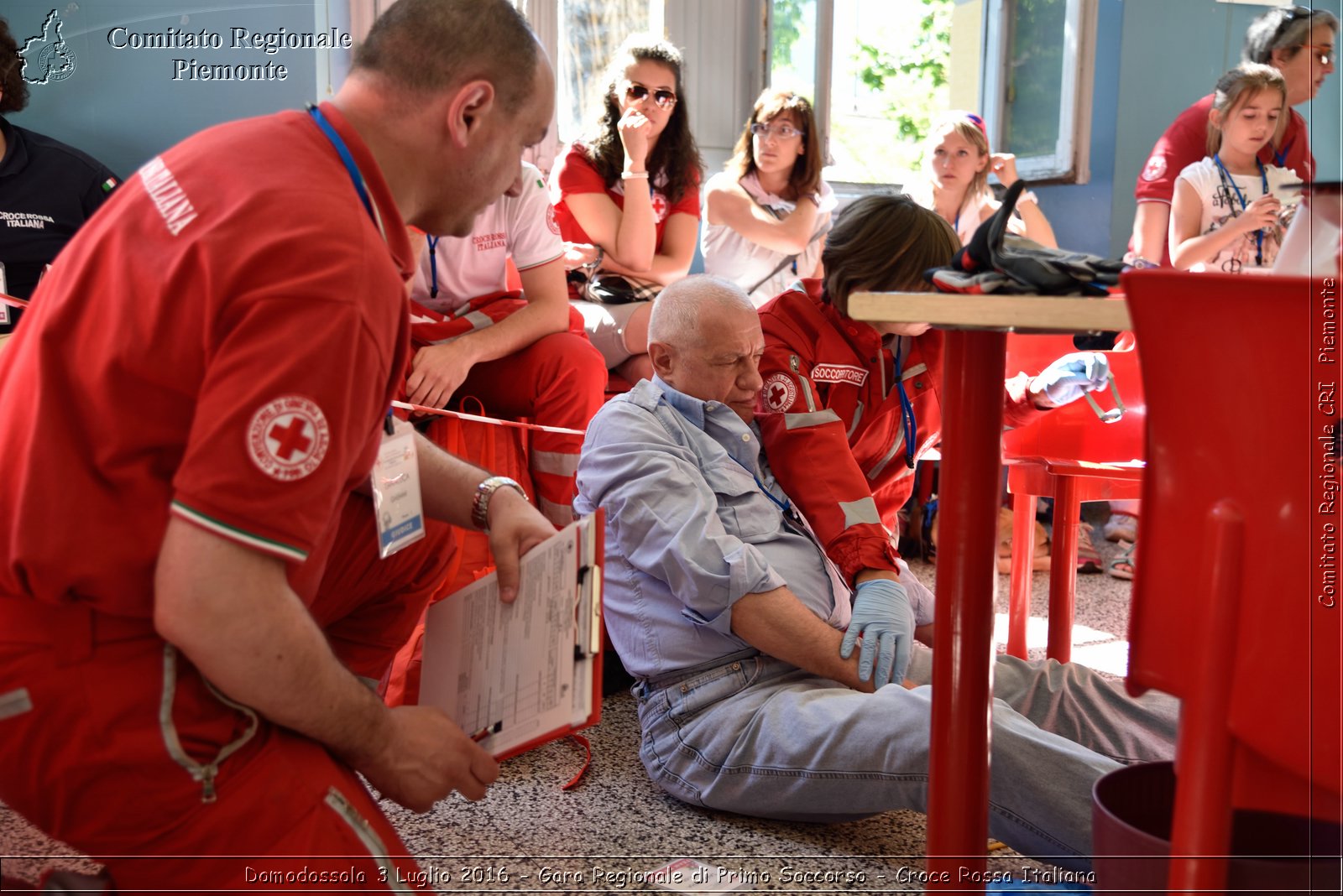 Domodossola 3 Luglio 2016 - Gara Regionale di Primo Soccorso - Croce Rossa Italiana- Comitato Regionale del Piemonte