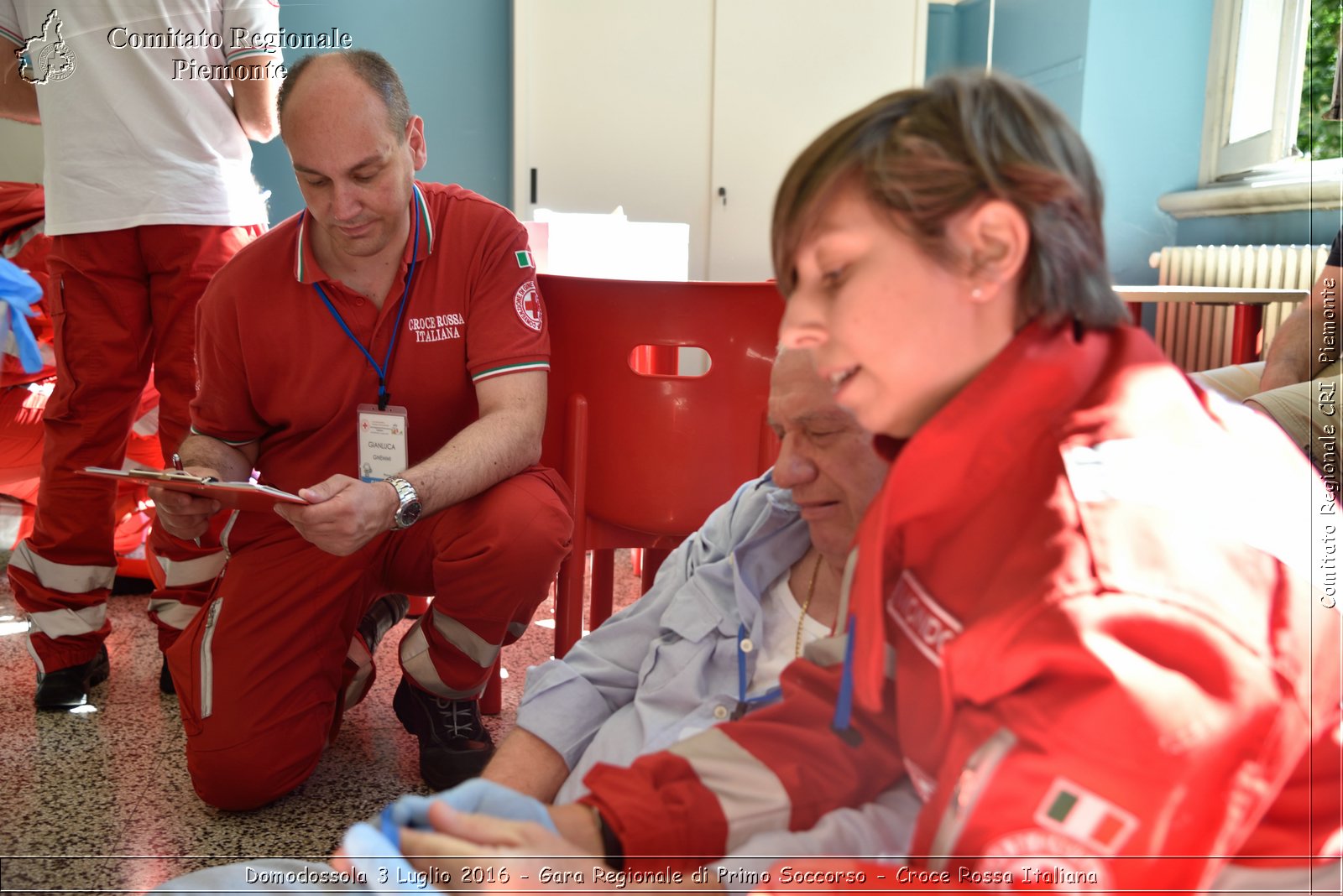 Domodossola 3 Luglio 2016 - Gara Regionale di Primo Soccorso - Croce Rossa Italiana- Comitato Regionale del Piemonte