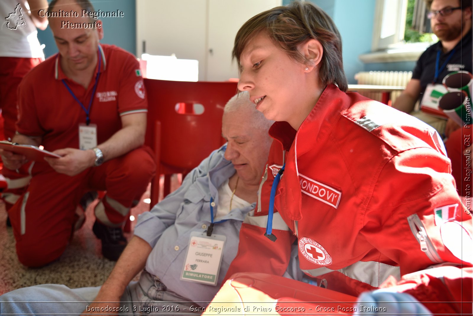 Domodossola 3 Luglio 2016 - Gara Regionale di Primo Soccorso - Croce Rossa Italiana- Comitato Regionale del Piemonte