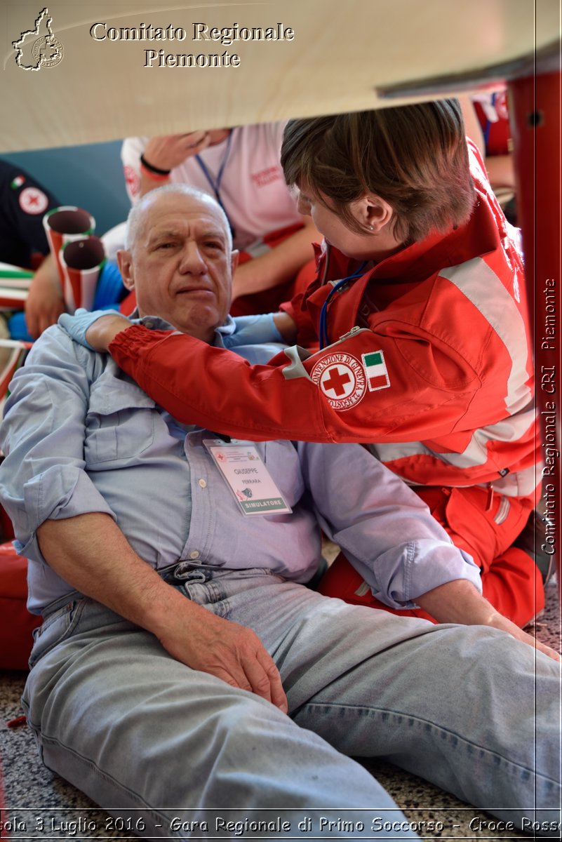 Domodossola 3 Luglio 2016 - Gara Regionale di Primo Soccorso - Croce Rossa Italiana- Comitato Regionale del Piemonte