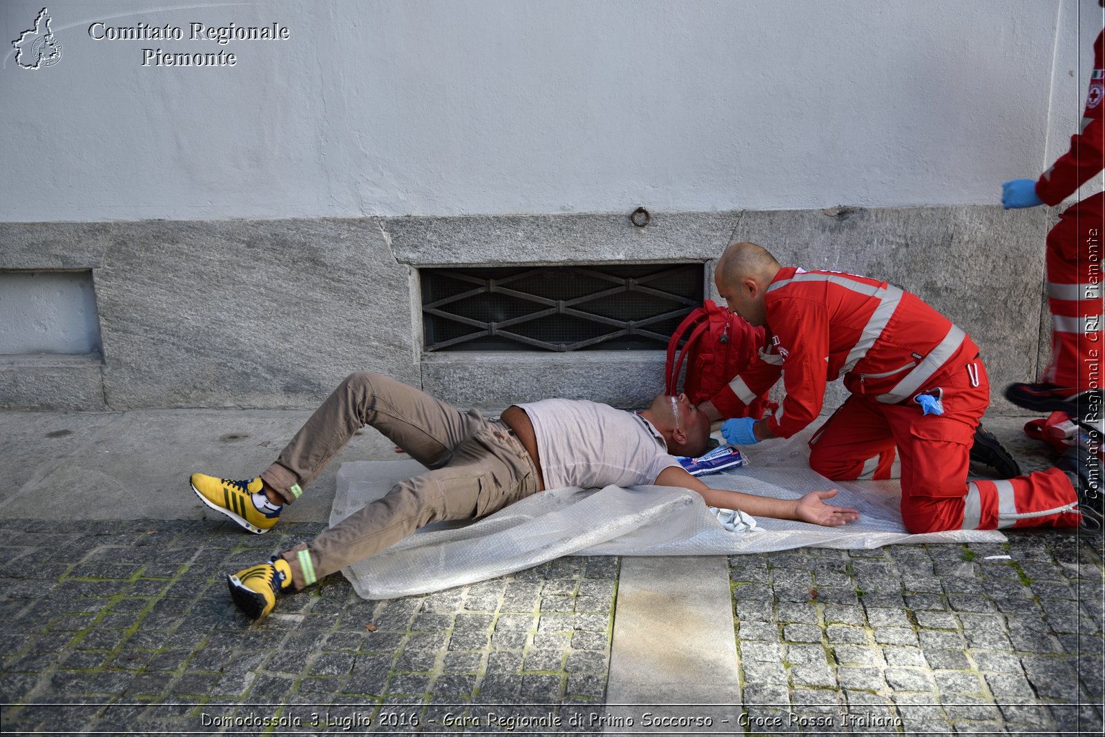 Domodossola 3 Luglio 2016 - Gara Regionale di Primo Soccorso - Croce Rossa Italiana- Comitato Regionale del Piemonte