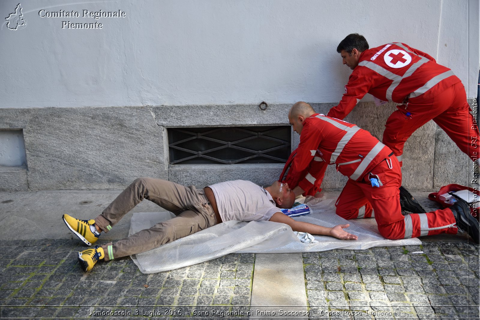 Domodossola 3 Luglio 2016 - Gara Regionale di Primo Soccorso - Croce Rossa Italiana- Comitato Regionale del Piemonte