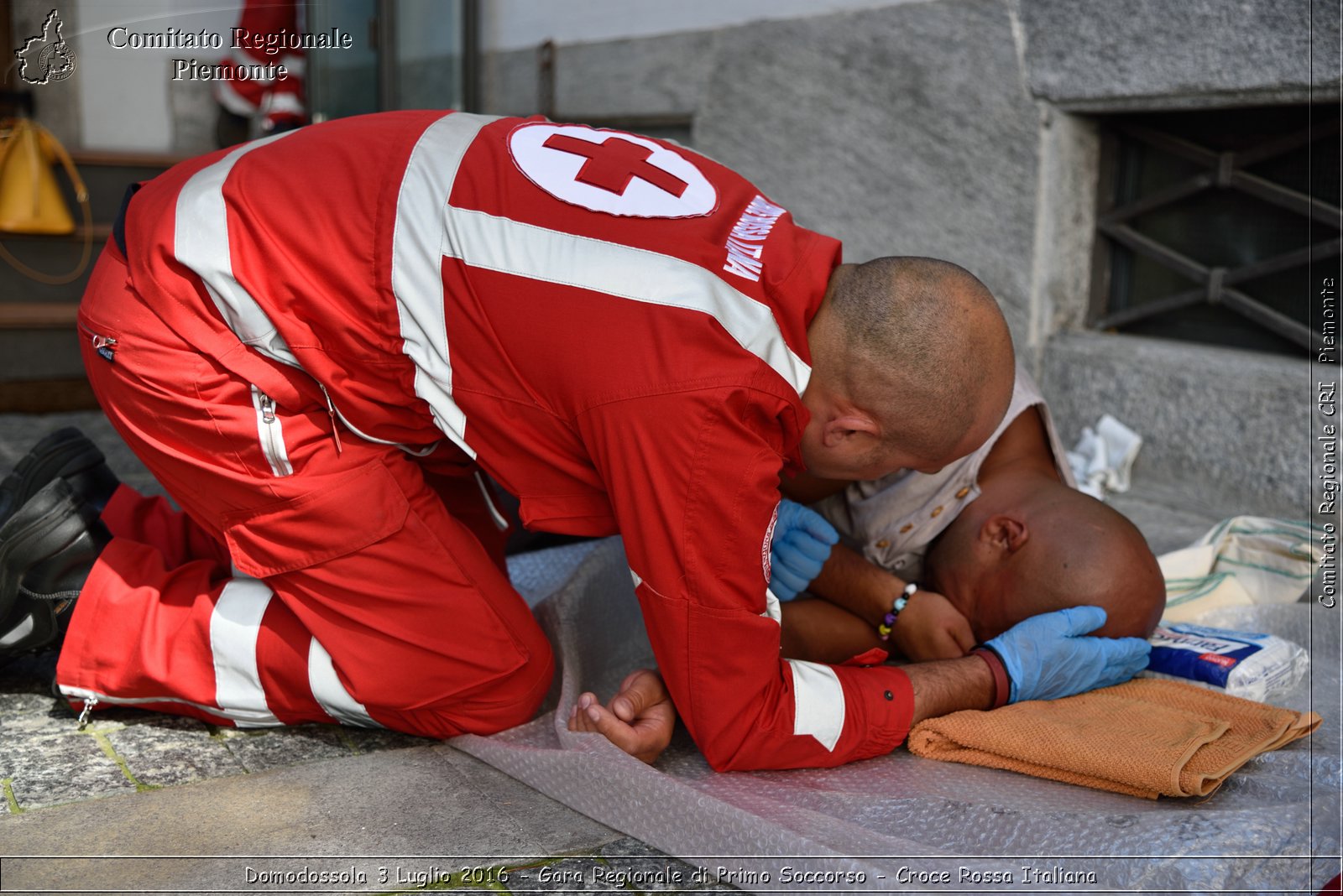 Domodossola 3 Luglio 2016 - Gara Regionale di Primo Soccorso - Croce Rossa Italiana- Comitato Regionale del Piemonte