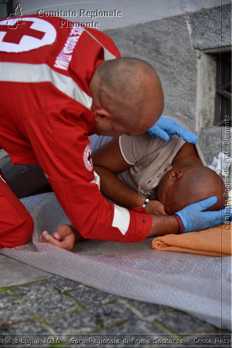 Domodossola 3 Luglio 2016 - Gara Regionale di Primo Soccorso - Croce Rossa Italiana- Comitato Regionale del Piemonte